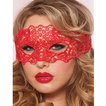 OH YEAH! -  2PCS ENCHANTING RED LACE EYE MASK AS SHOWN
