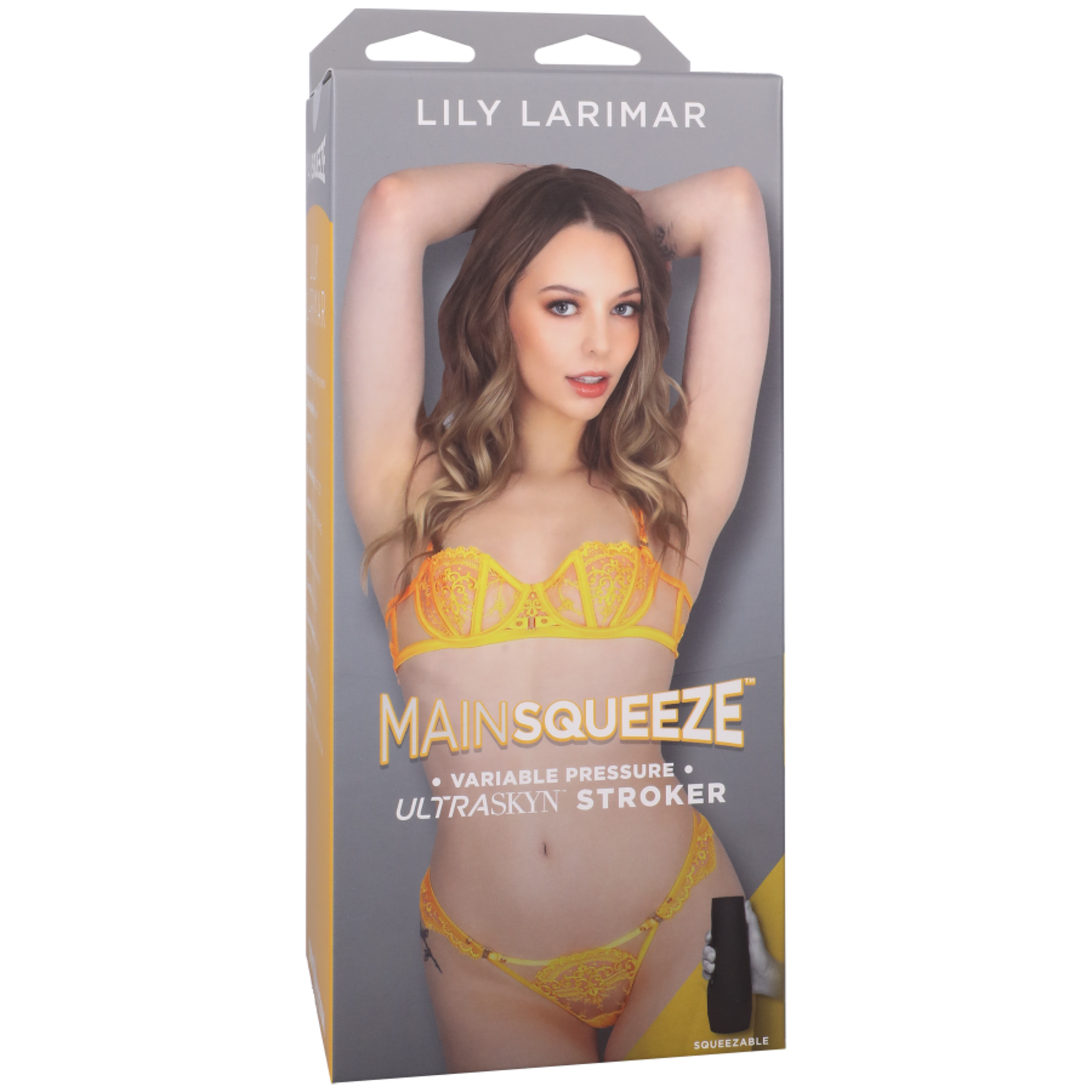 DOC JOHNSON MAIN SQUEEZE LILY LARIMAR ULTRASKYN STROKER PUSSY VANILLA