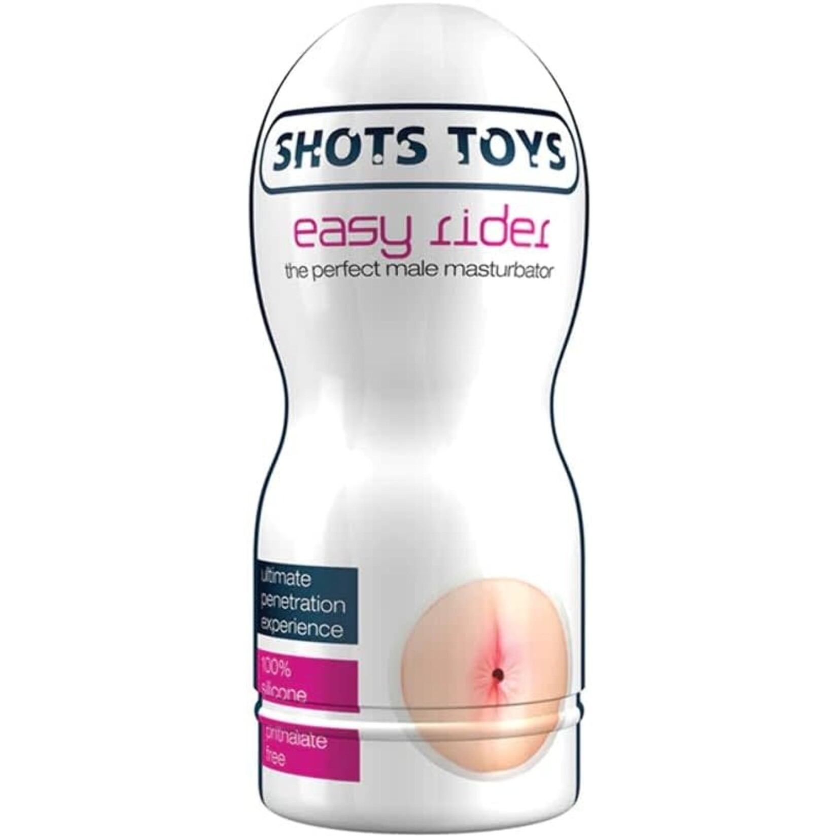 SHOTS SHOTS TOYS - EASY RIDER SQUEEZE MASTURBATOR - ANAL