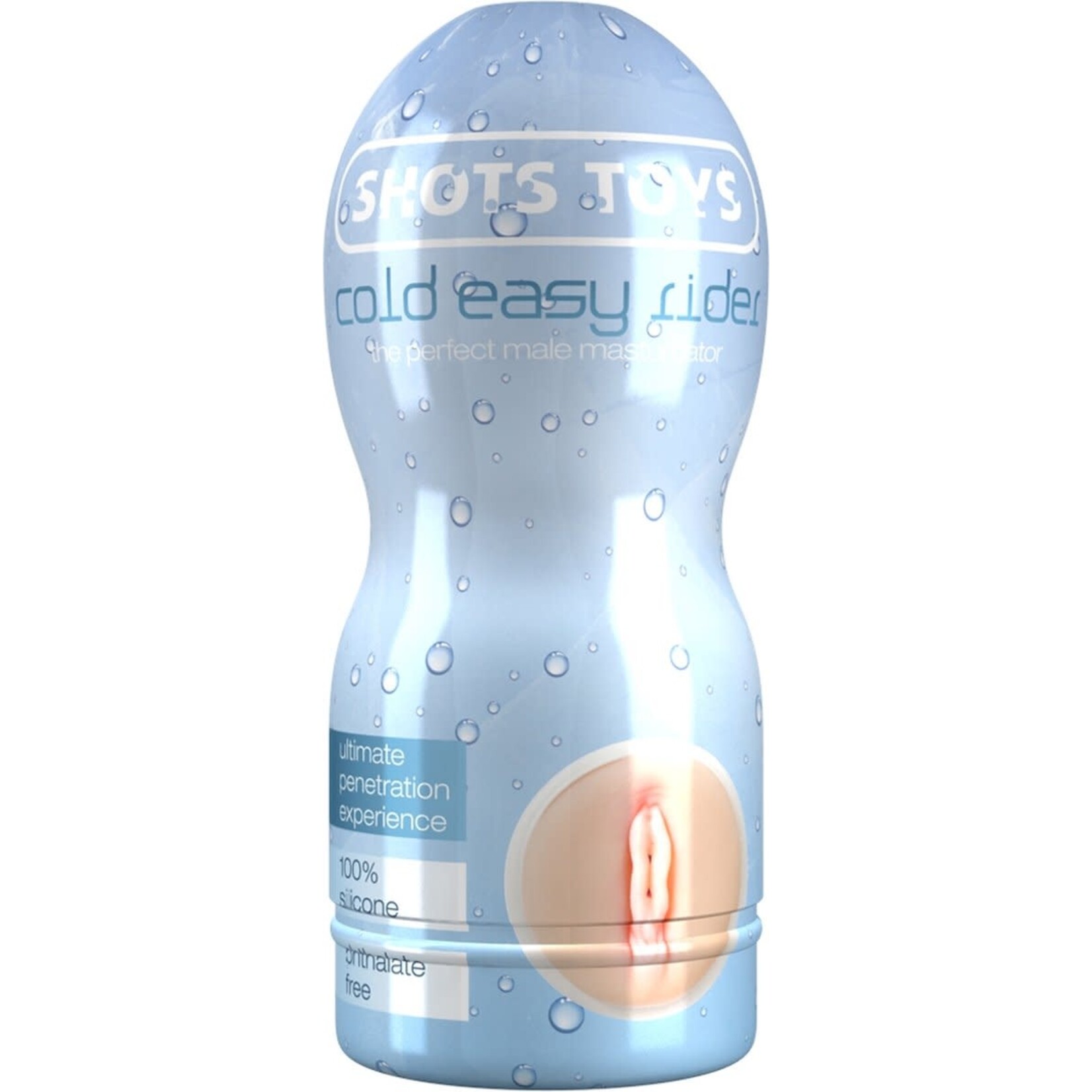 SHOTS SHOTS TOYS - EASY RIDER COLD MASTURBATOR - VAGINAL