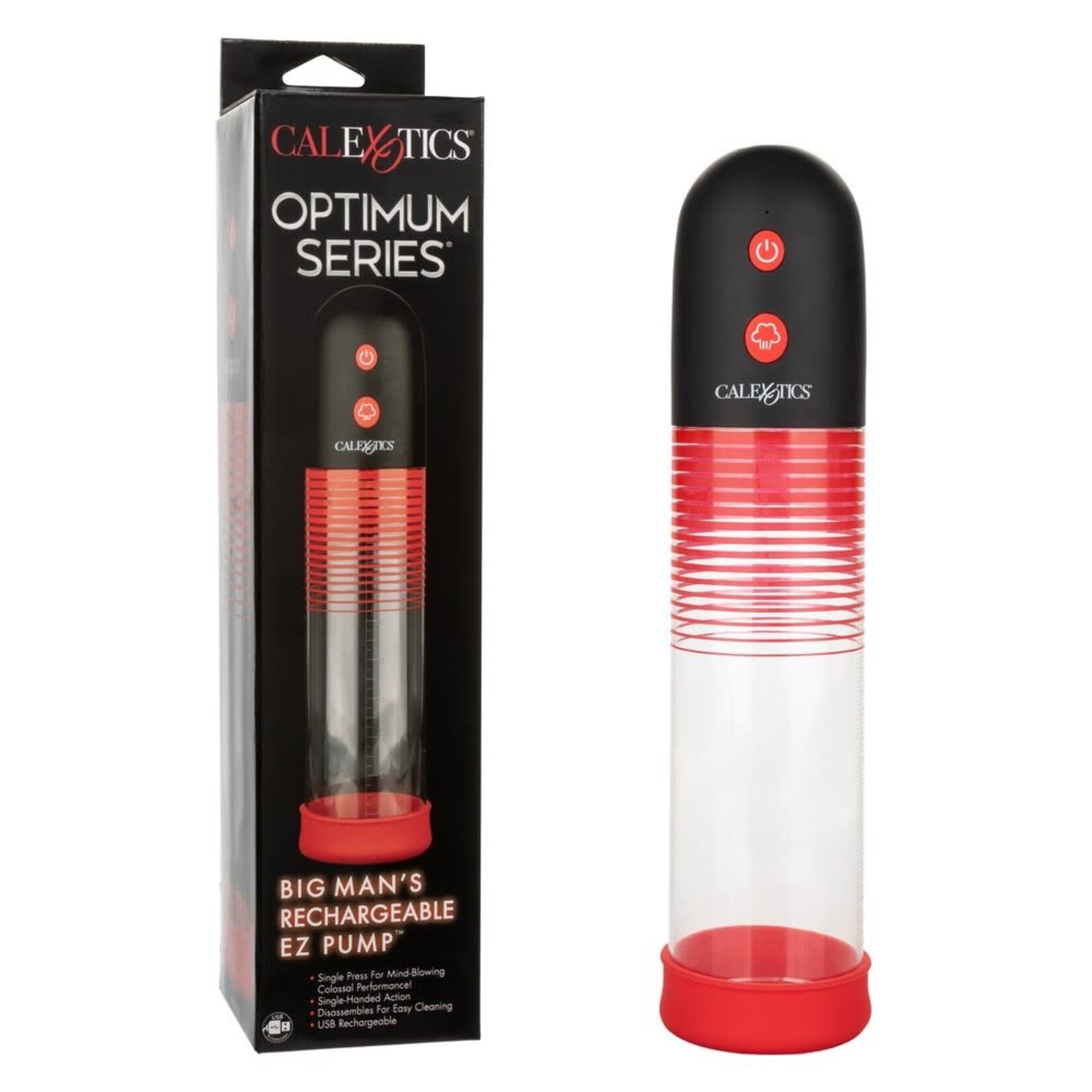 CALEXOTICS OPTIMUM SERIES BIG MAN'S RECHARGEABLE EZ PUMP