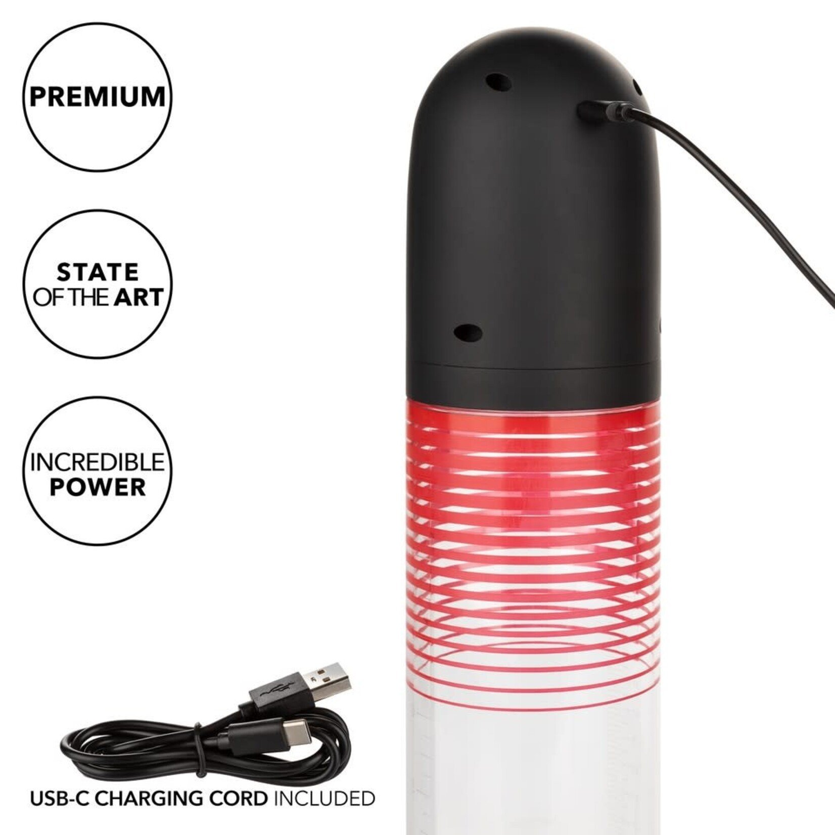 CALEXOTICS OPTIMUM SERIES BIG MAN'S RECHARGEABLE EZ PUMP