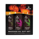 EARTHLY BODY EARTHLY BODY - HEMP SEED MASSAGE OIL GIFT SET HOLIDAY 2024 COLLECTION