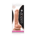 NS NOVELTIES NS - COLOURS - DUAL DENSITY - 8" DILDO - WHITE