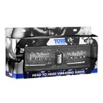 XR BRANDS TOM OF FINLAND - HEAD TO HEAD VIBRATING SLEEVE
