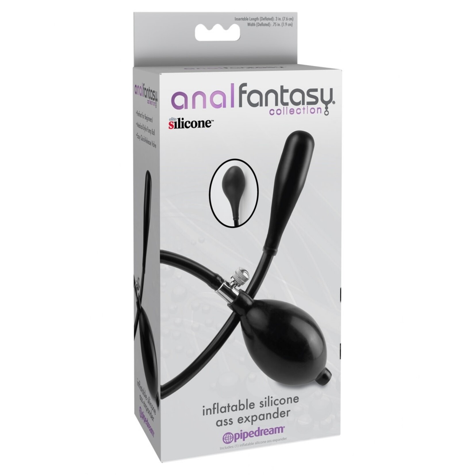 PIPEDREAM AFC INFLATABLE SILICONE ASS EXPANDER