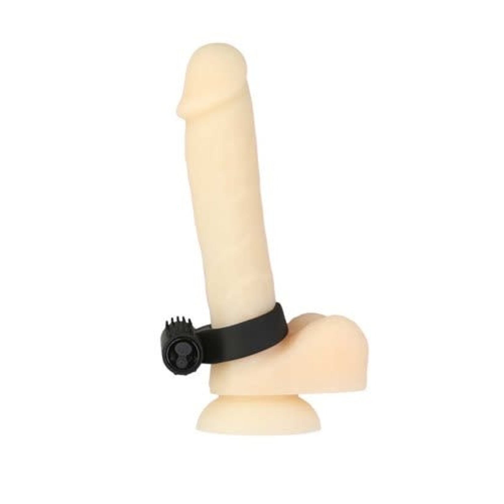 POWERBULLET - COSMIC RING - VIBRATING COCK RING - BLACK