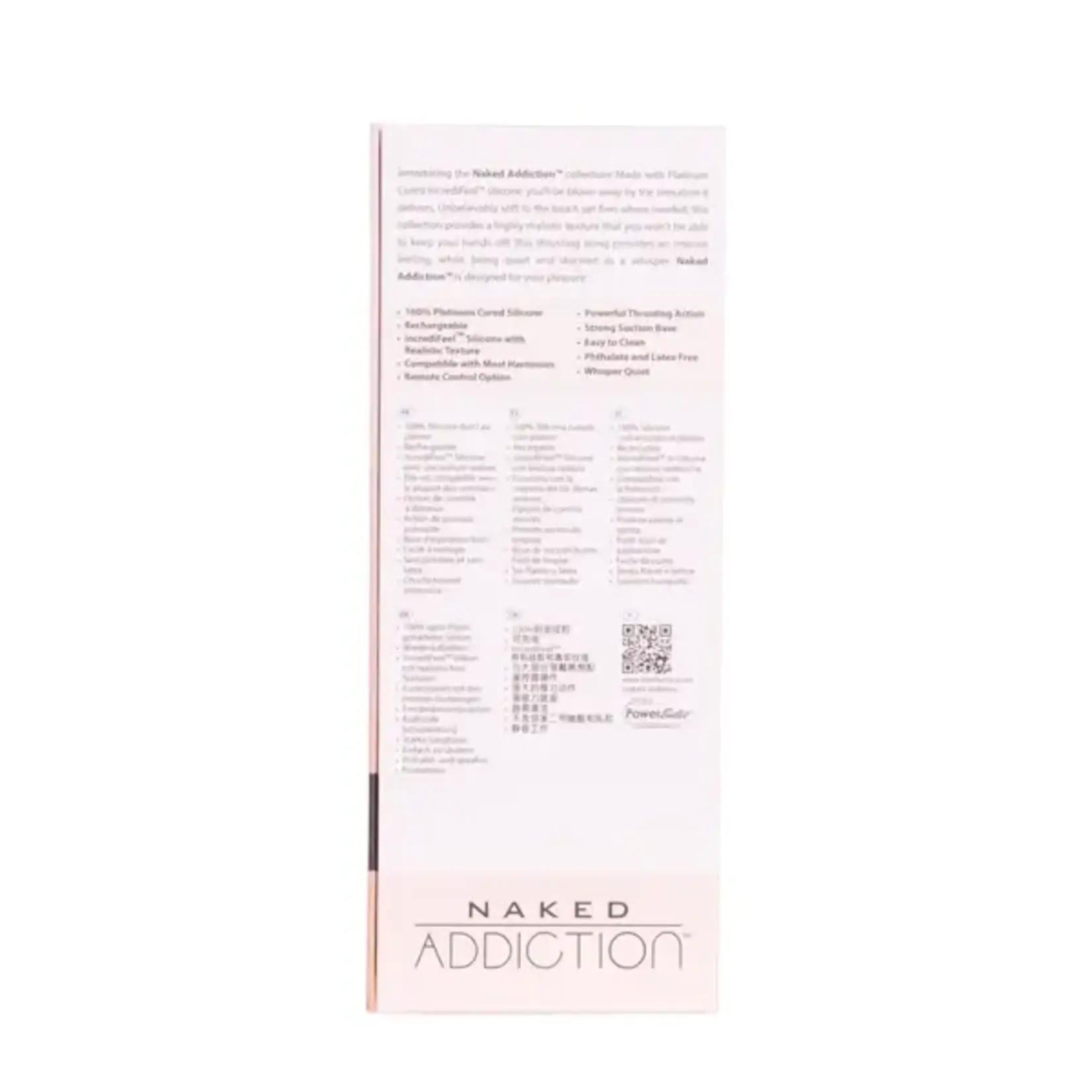 NAKED ADDICTION 8.5" THRUSTER - VANILLA