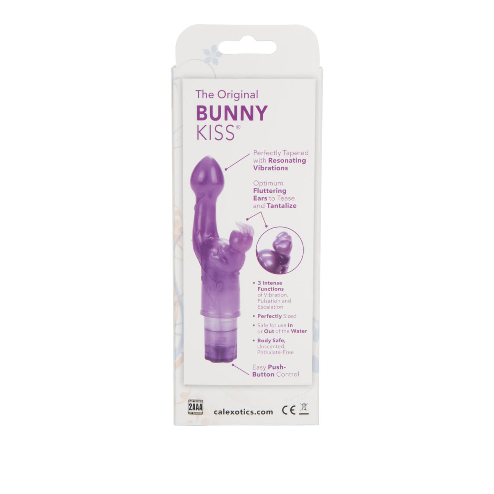 CALEXOTICS ORIGINAL BUNNY KISS - PURPLE