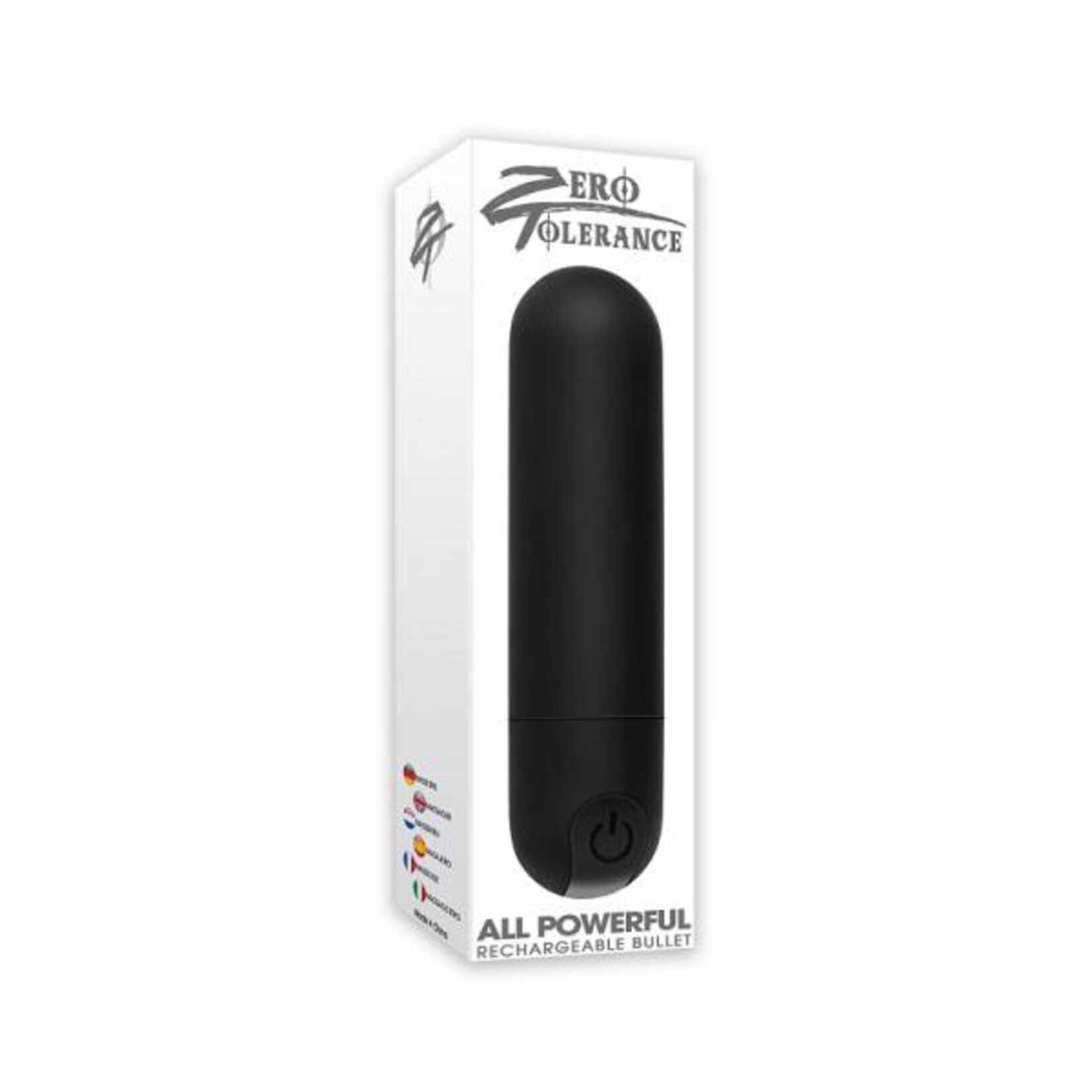 ZERO TOLERANCE ALL POWERFUL RECHARGEABLE BULLET VIBE