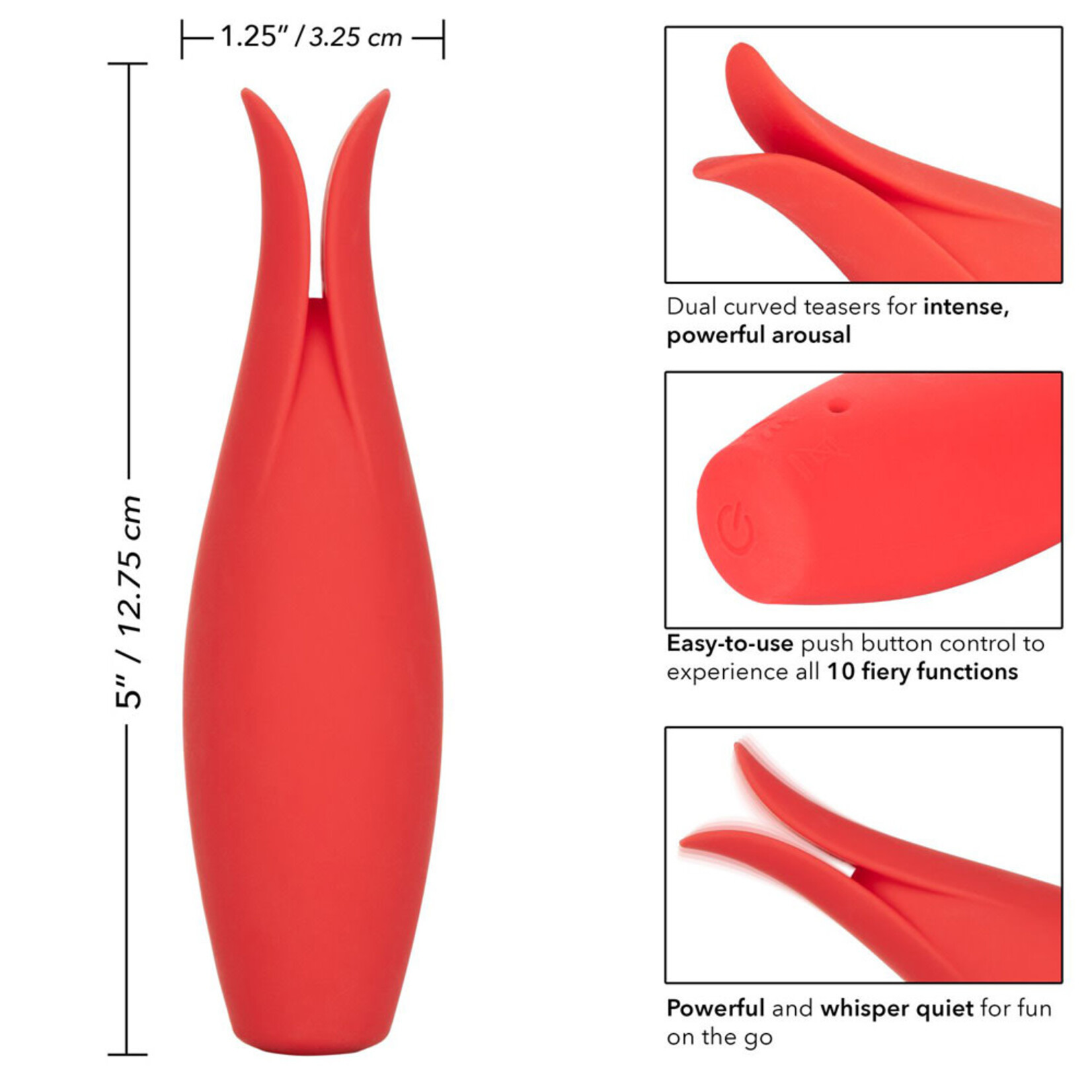 CALEXOTICS RED HOT FURY VIBE