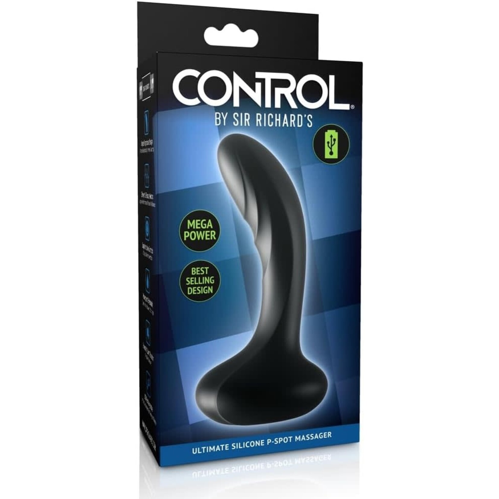 CONTROL ULTIMATE SILICONE P-SPOT MASSAGER