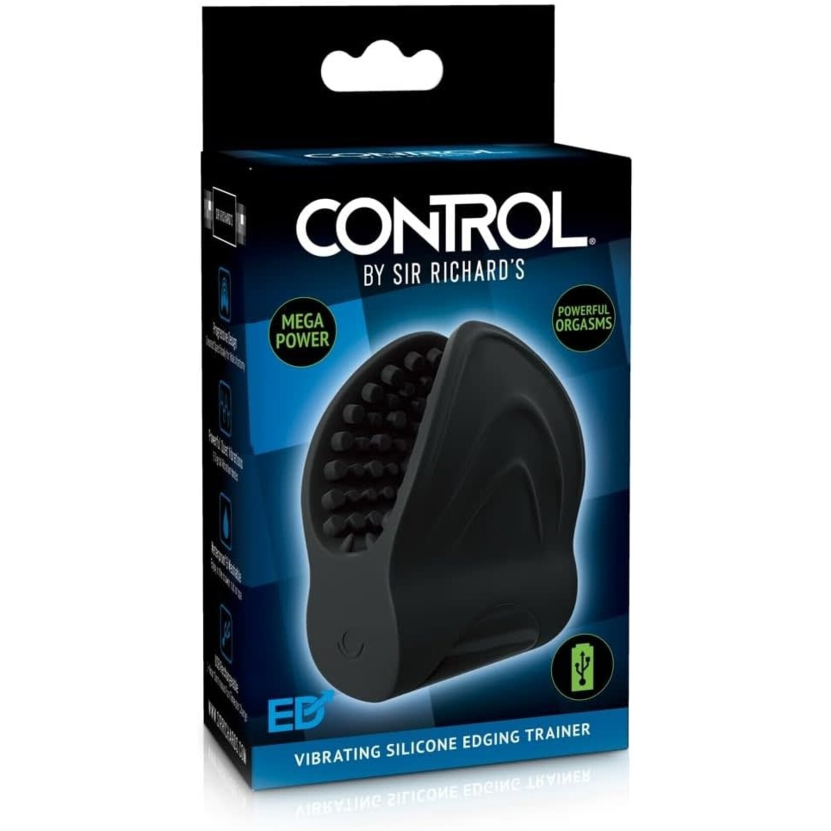 CONTROL VIBRATING SILICONE EDGING TRAINER