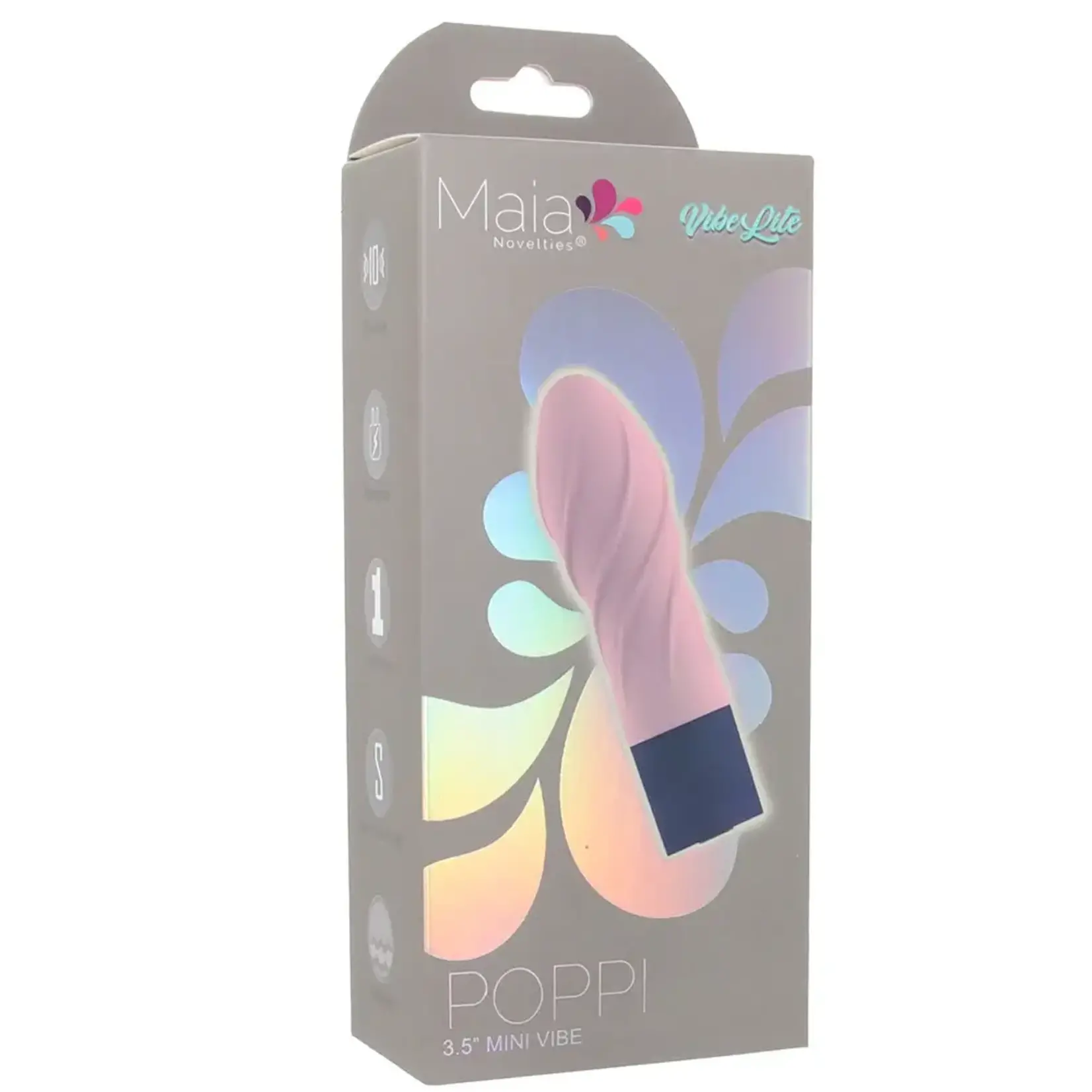 POPPI 3.5 INCH SILICONE BULLET VIBE