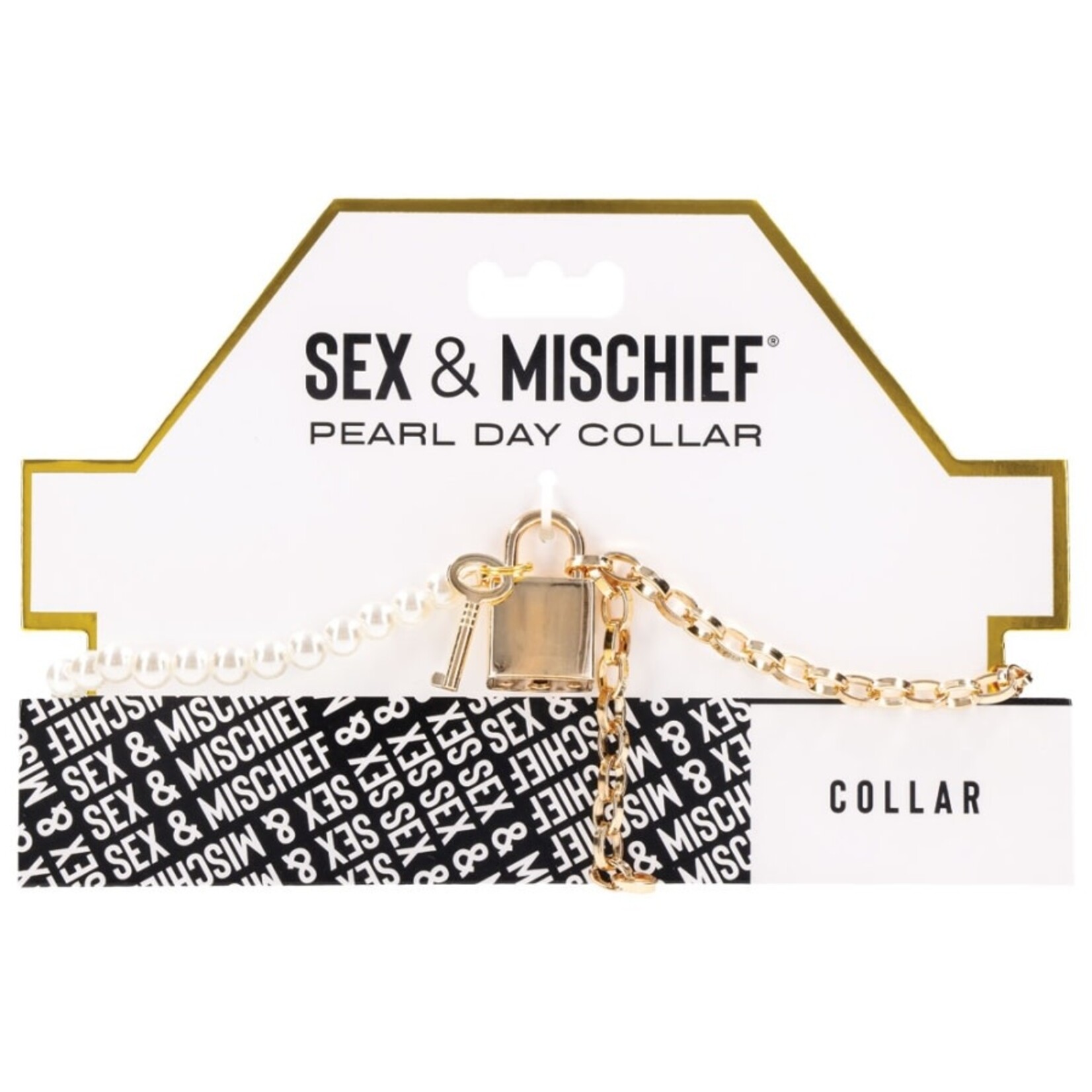 SEX & MISCHIEF SPORTSHEETS - S&M - PEARL DAY COLLAR