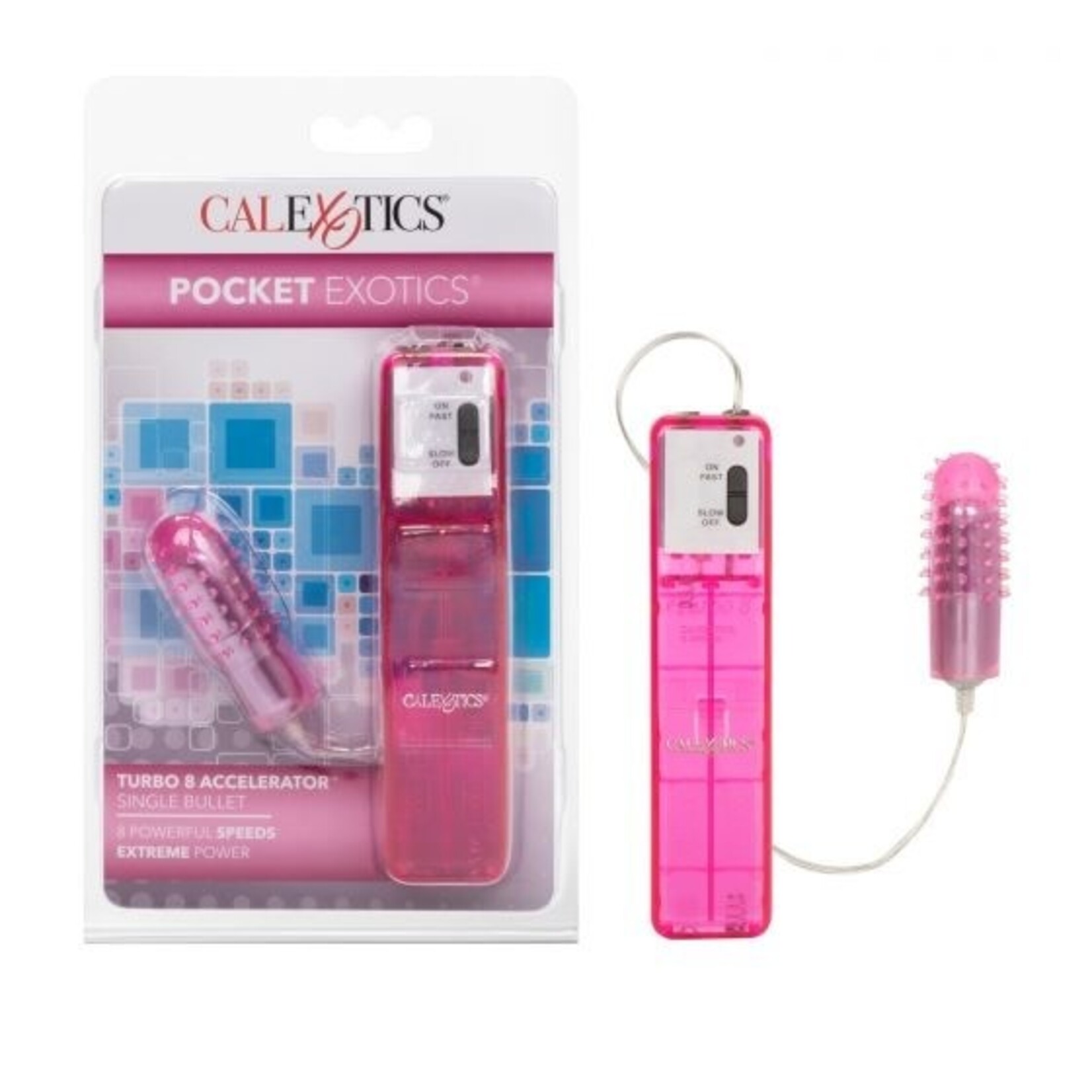 CALEXOTICS POCKET EXOTICS TURBO 8 ACCELERATOR - SINGLE BULLETS