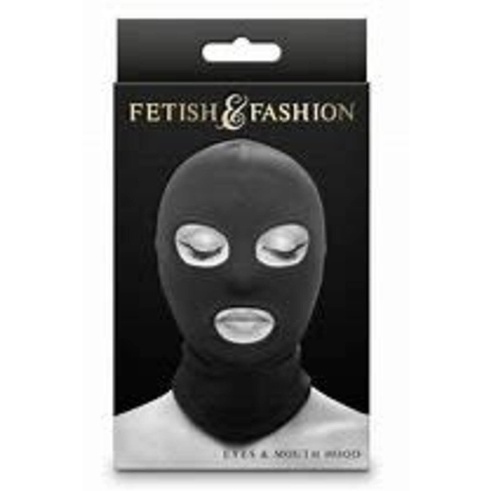 NS - FETISH & FASHION - EYES HOOD - BLACK