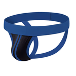 MEN'S JOCKSTRAP BACKLESS THONGS BREATHABLE JOCK STRAP BLUE MEDIUM