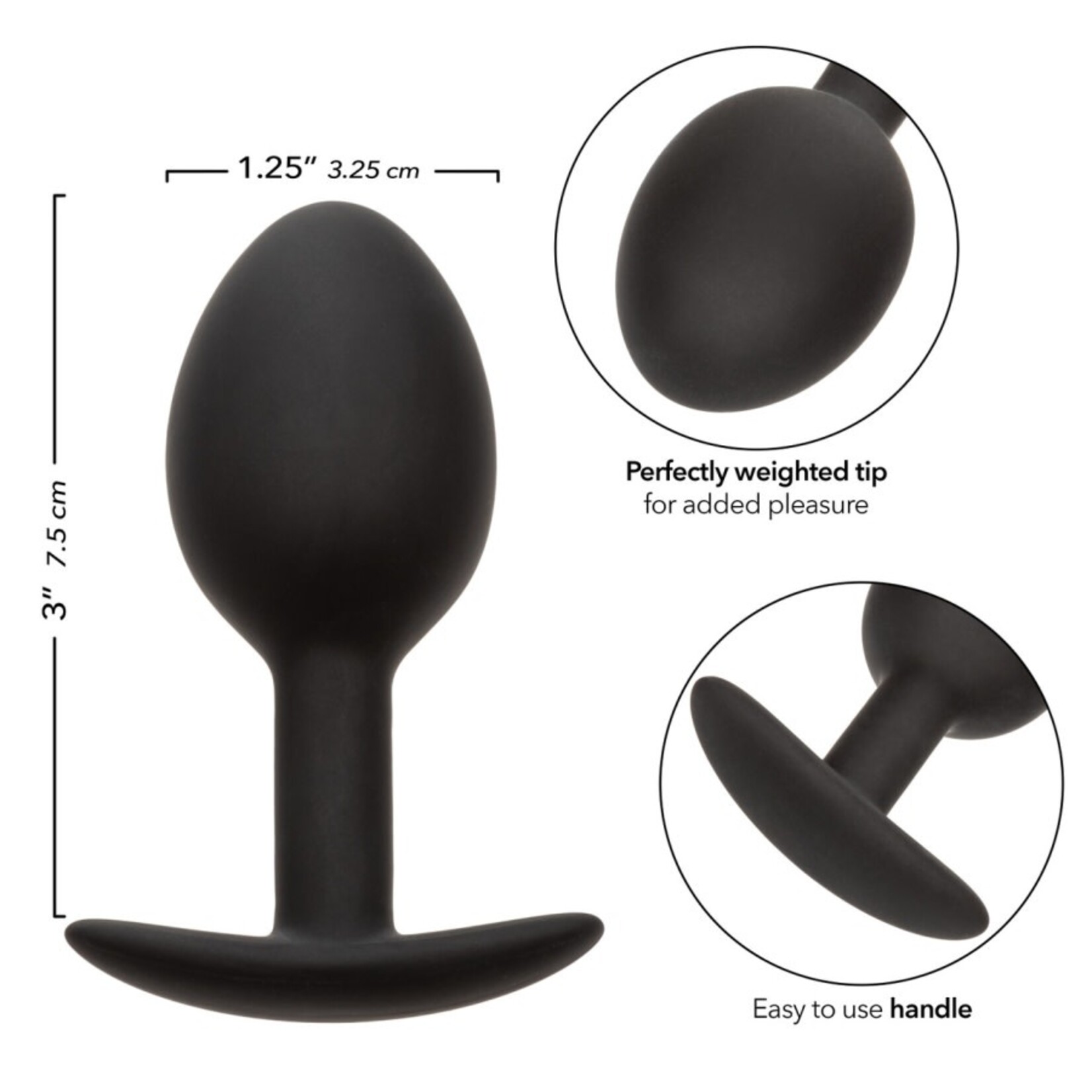 CALEXOTICS SILICONE WEIGHTED PLUG