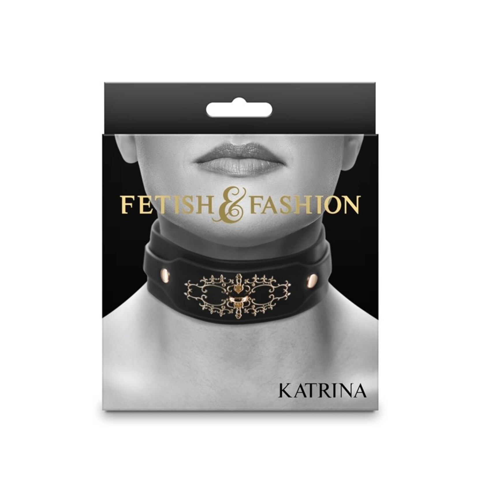 NS NOVELTIES NS - FETISH & FASHION - KATRINA COLLAR - BLACK