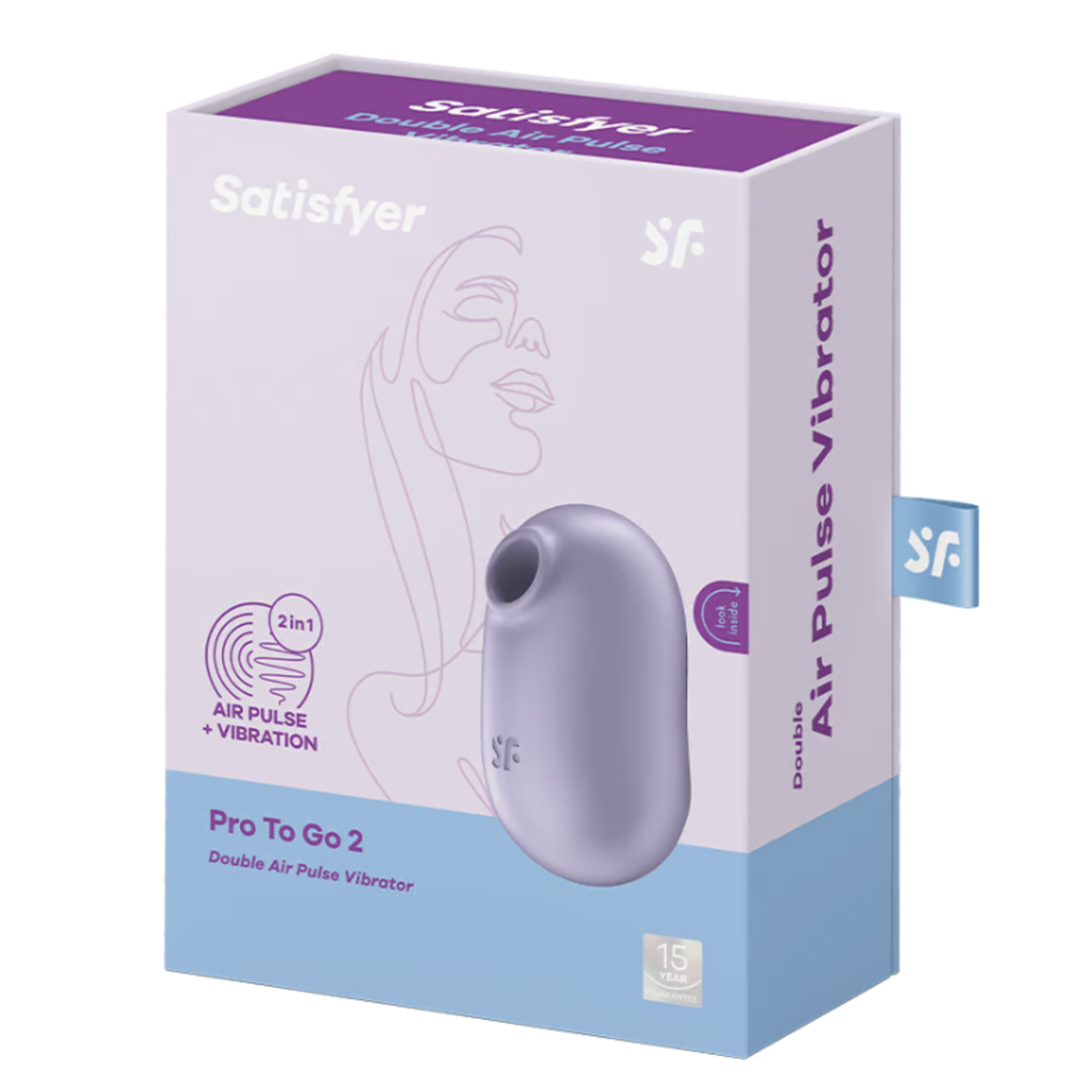 SATISFYER SATISFYER PRO TO GO 2 VIOLET