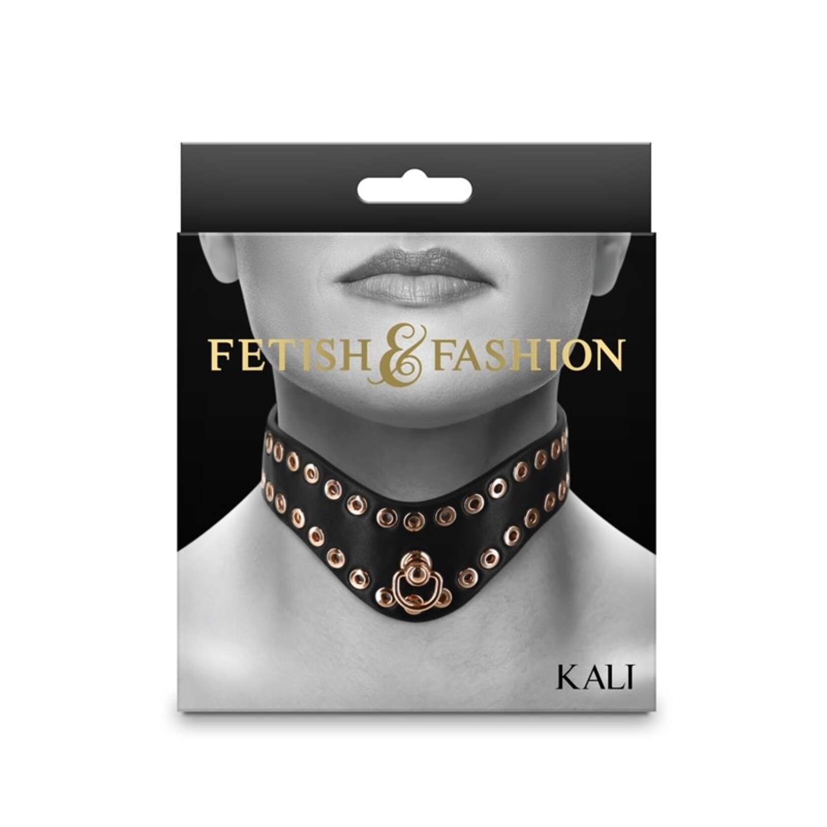 NS NOVELTIES NS - FETISH & FASHION - KALI COLLAR - BLACK