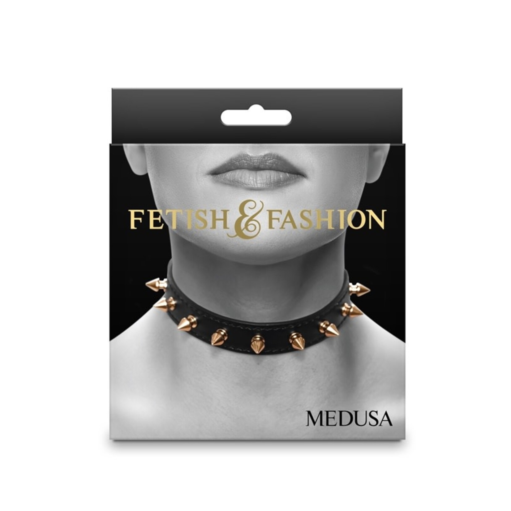 NS NOVELTIES NS - FETISH & FASHION - MEDUSA COLLAR - BLACK