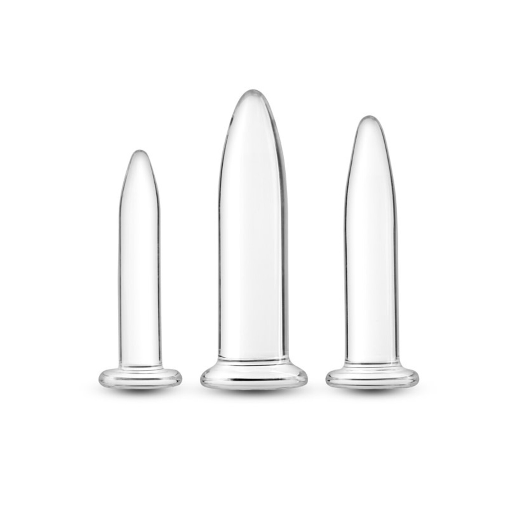 NS NOVELTIES CRYSTAL - 3PC TRAINER KIT - CLEAR