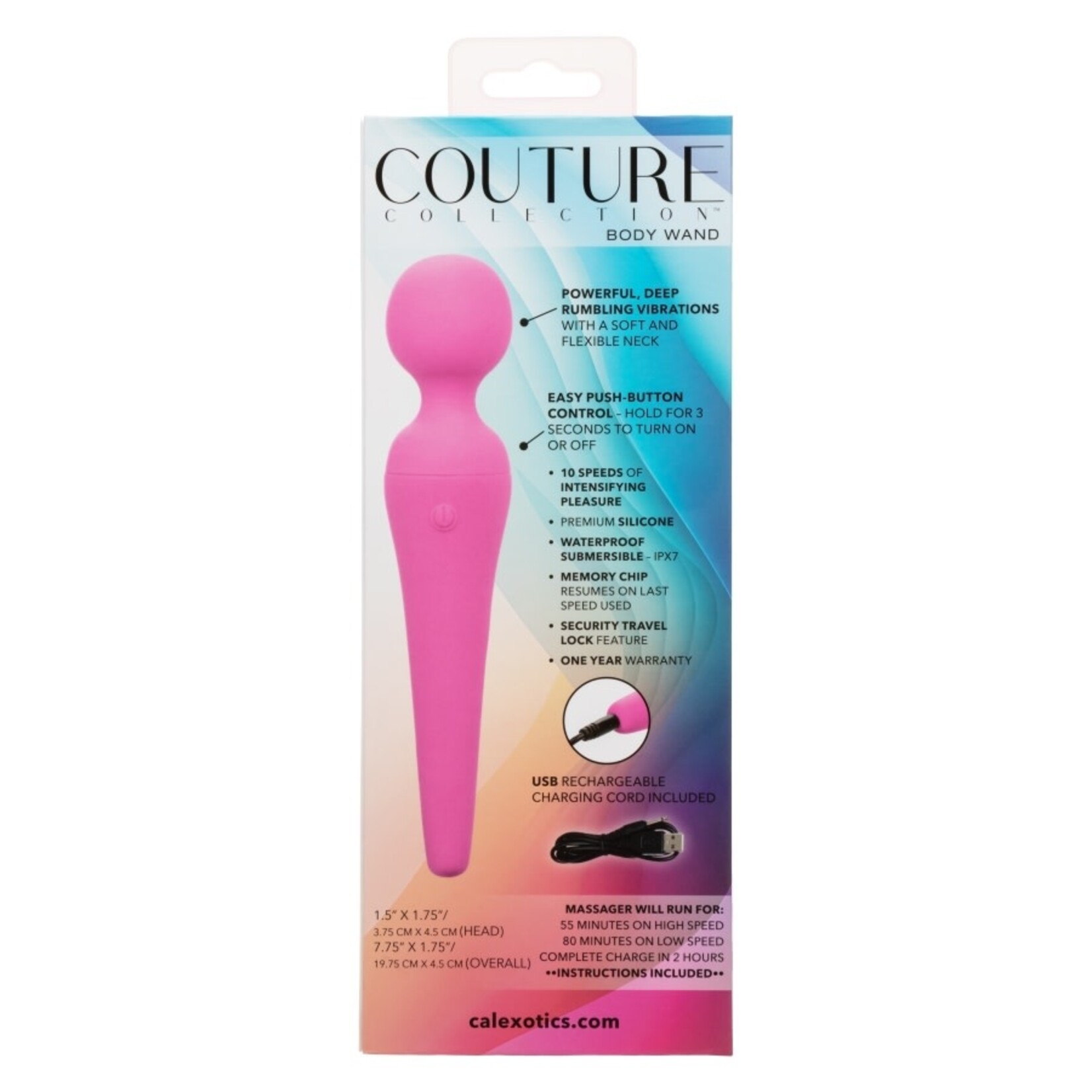 CALEXOTICS COUTURE COLLECTION BODY WAND