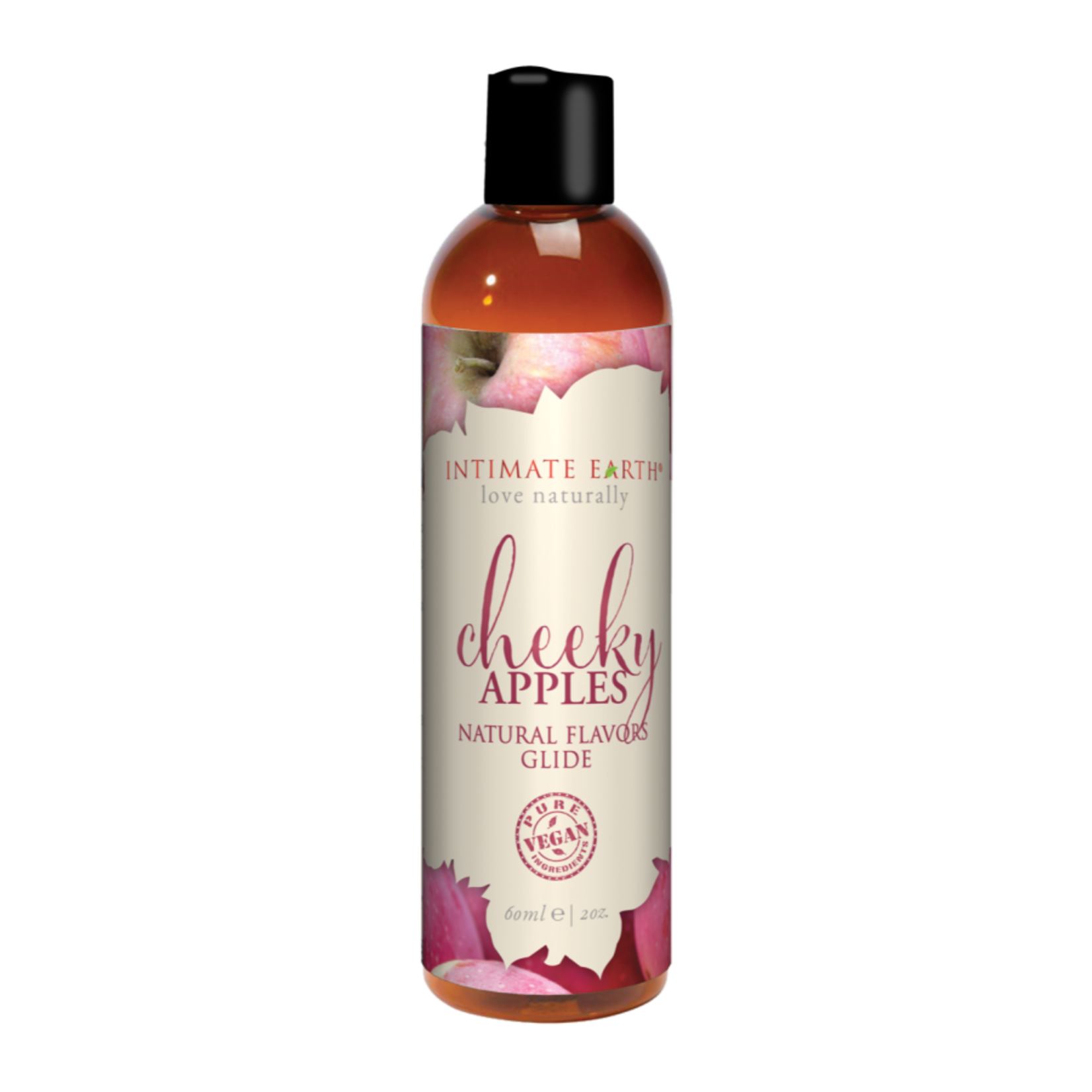 INTIMATE EARTH INTIMATE EARTH - CHEEKY APPLES NATURAL FLAVORS GLIDE 60ML