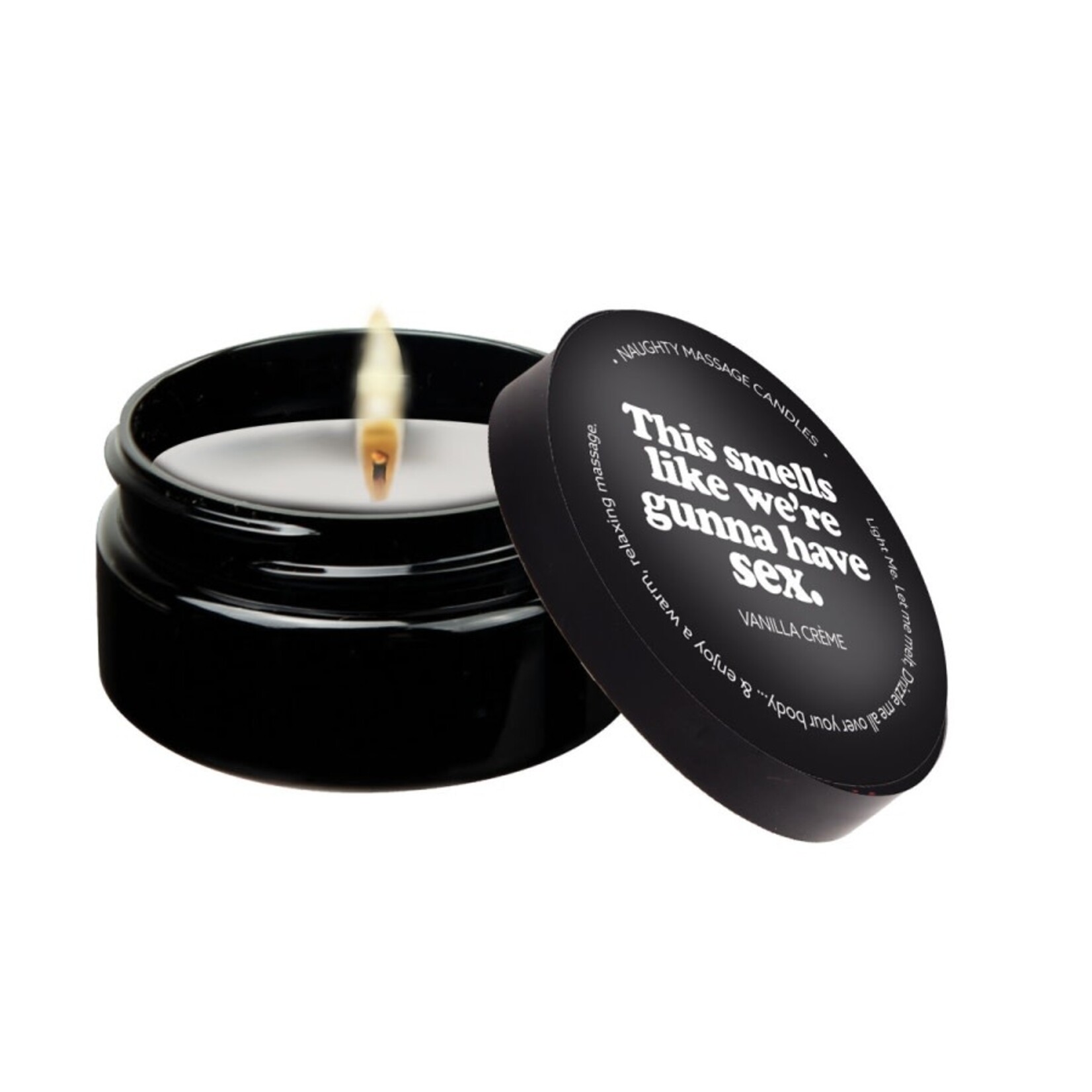 KAMA SUTRA KAMA - MINI MASSAGE CANDLE "THIS SMELLLS LIKE WE'RE GUNNA HAVE SEX" VANILLA