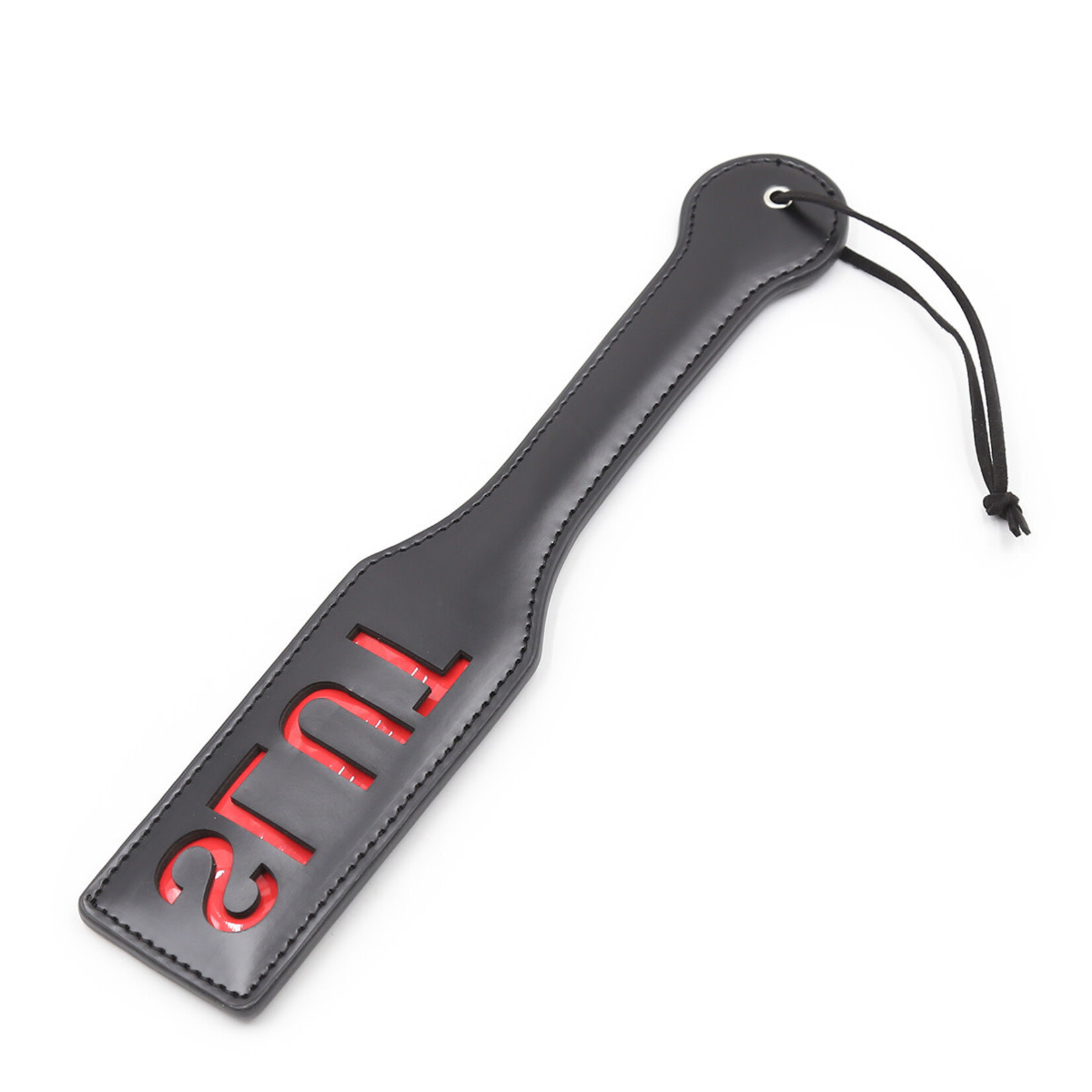 FETISH BOUTIQUE SPANKING PADDLE-SLUT BLACK