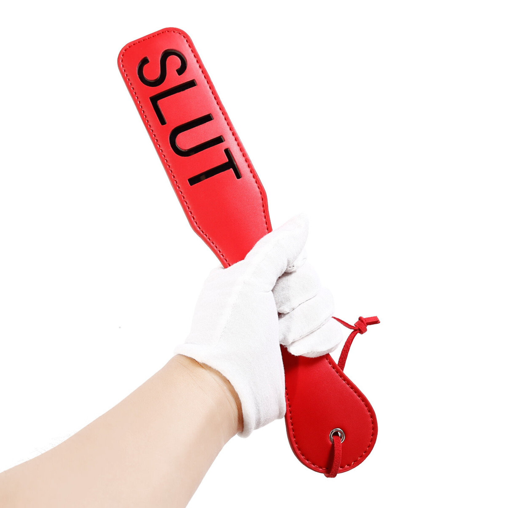 FETISH BOUTIQUE SPANKING PADDLE-SLUT RED