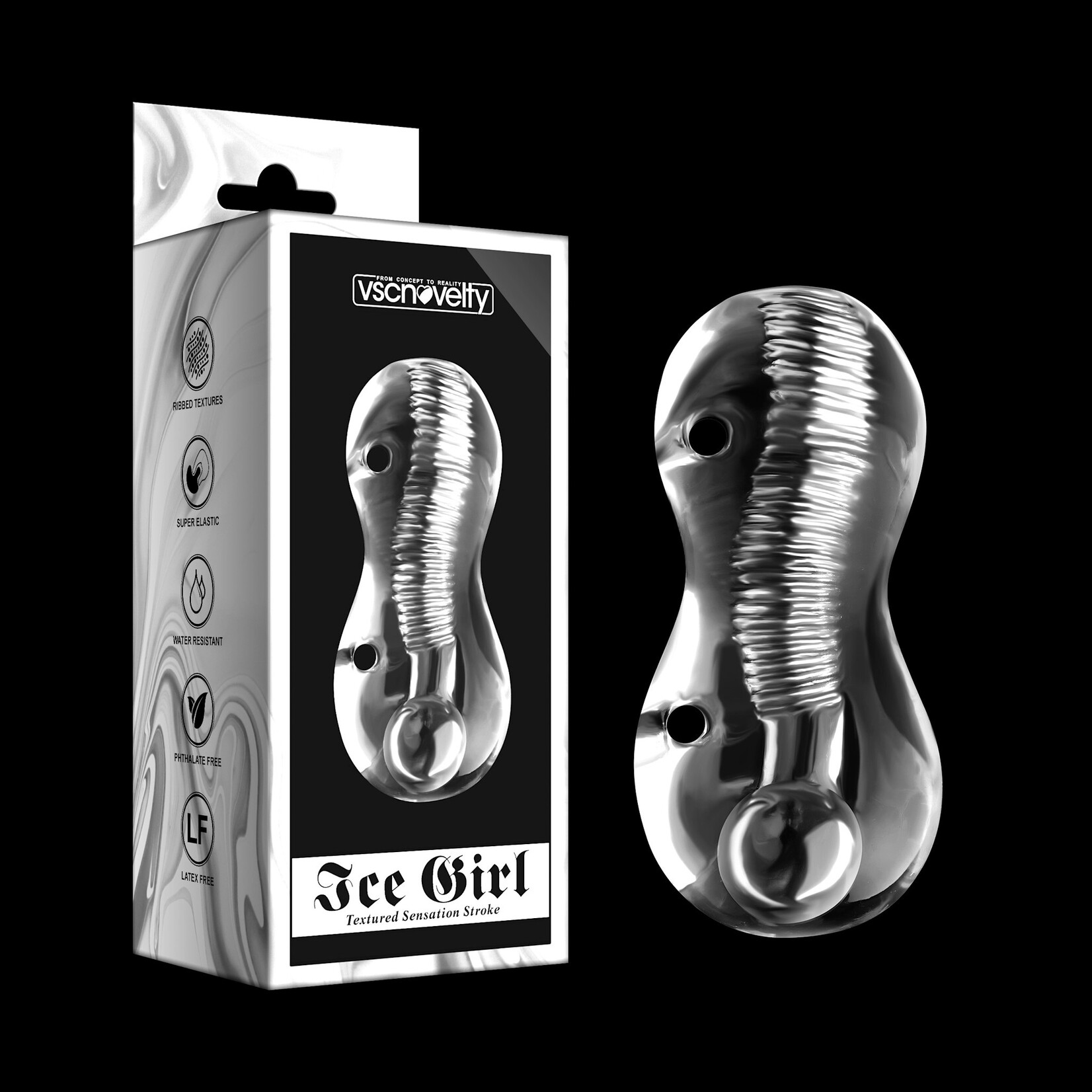 ICE GIRL TEXTURED SENSATION STROKER 351005