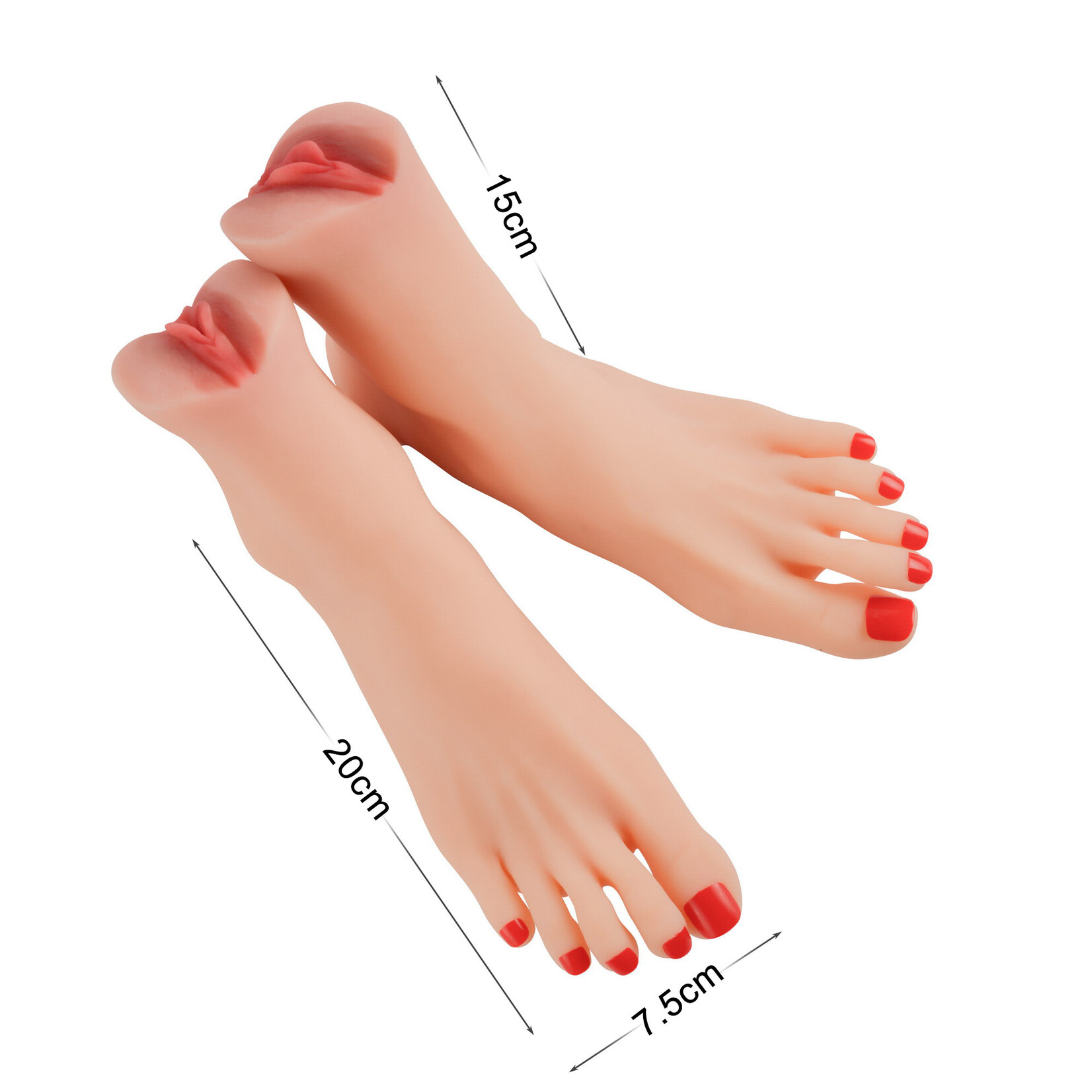 REALISTIC FEET MASTURBATOR-FETISHISM