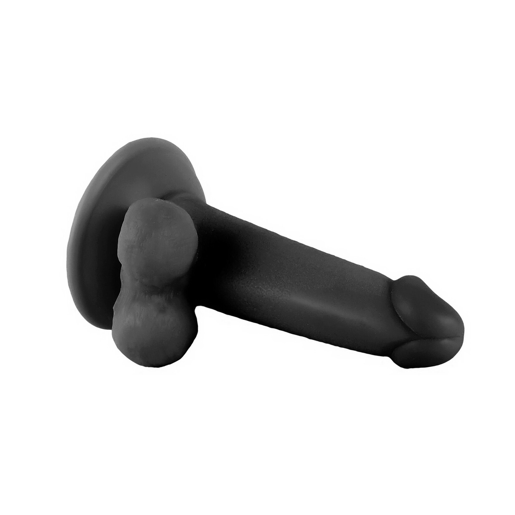 MR. RUDE 6.3" REALISTIC DONG BLACK