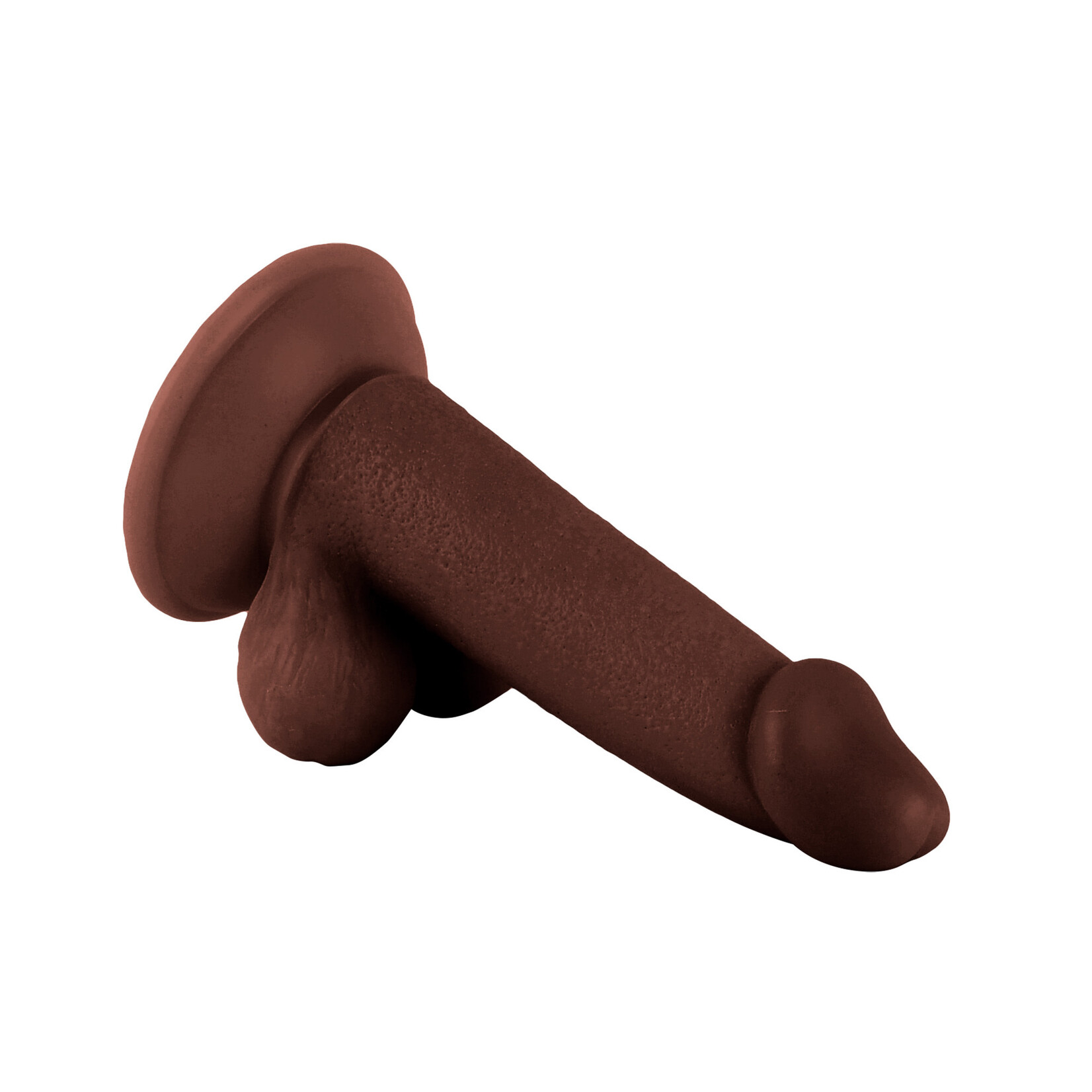MR. RUDE 6.3" REALISTIC DONG BROWN