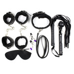 SHADES OF LOVE - 7-PIECE COUPLES PASSION KIT - BLACK