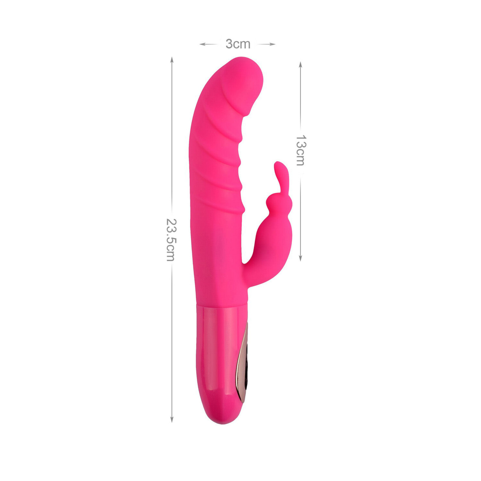 PLEASURE LUXURY RABBIT VIBRATOR-REBECCA