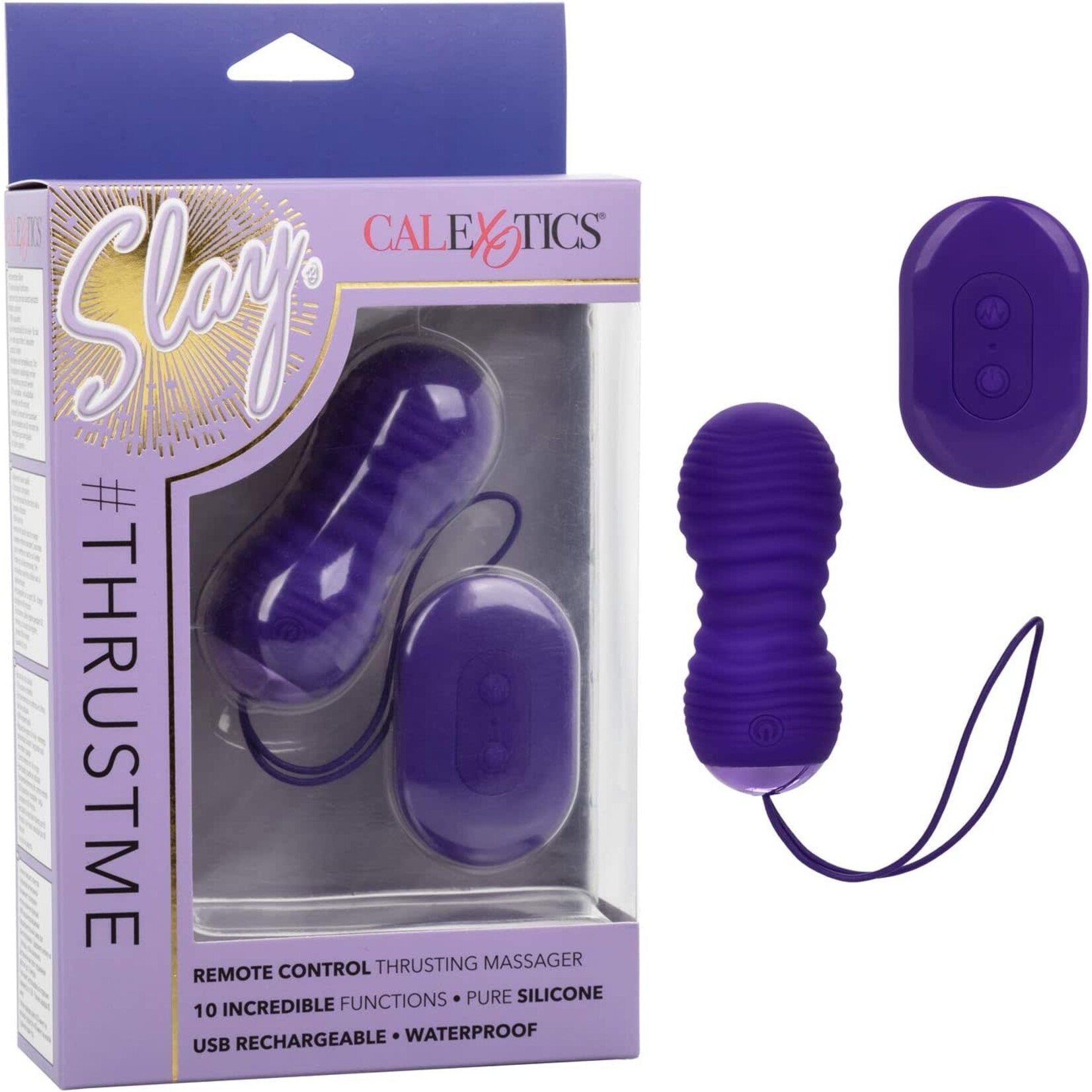 CALEXOTICS SLAY #THRUSTME REMOTE THRUSTING MASSAGER