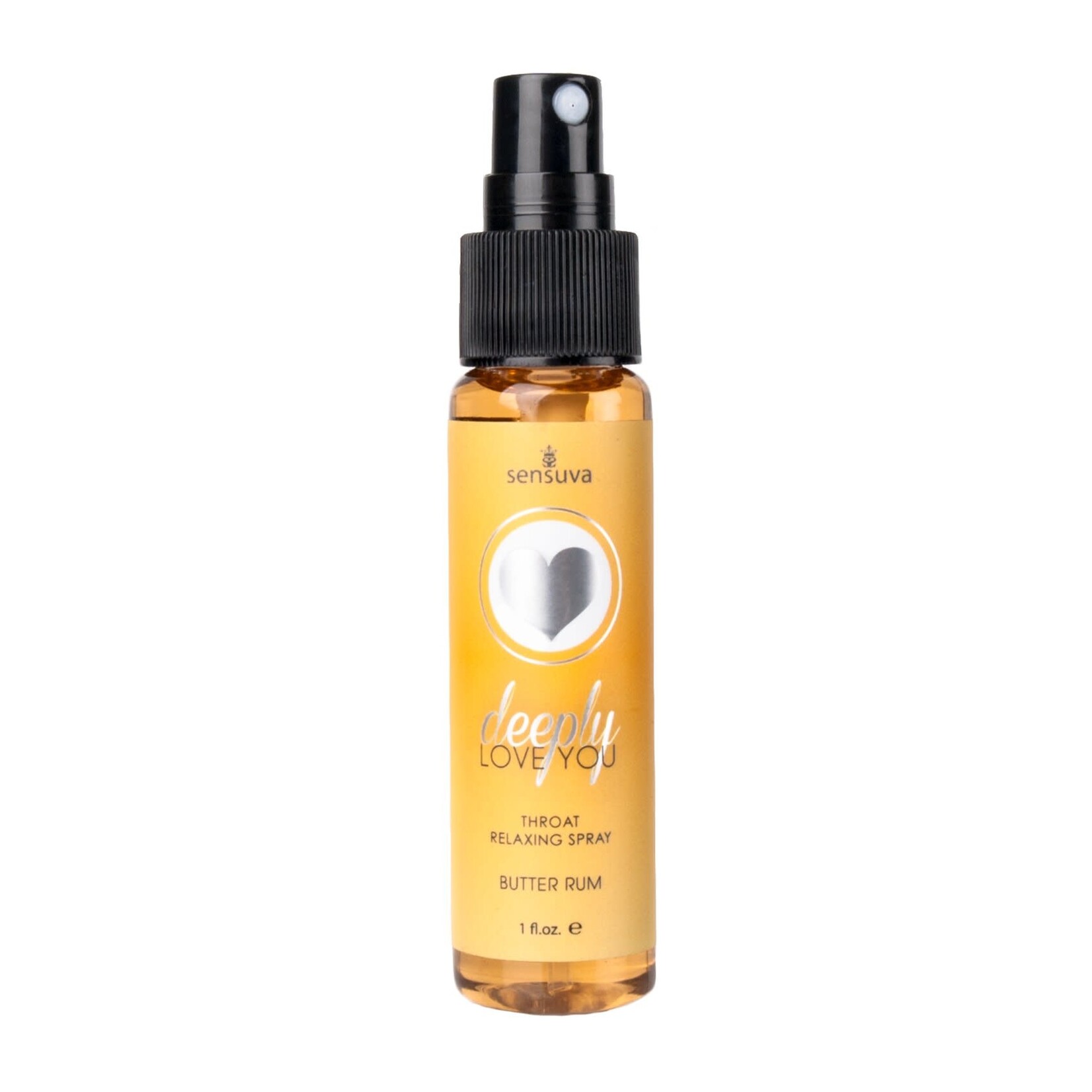 SENSUVA DEEPLY LOVE YOU THROAT RELAXER 1OZ/29ML IN BUTTER RUM