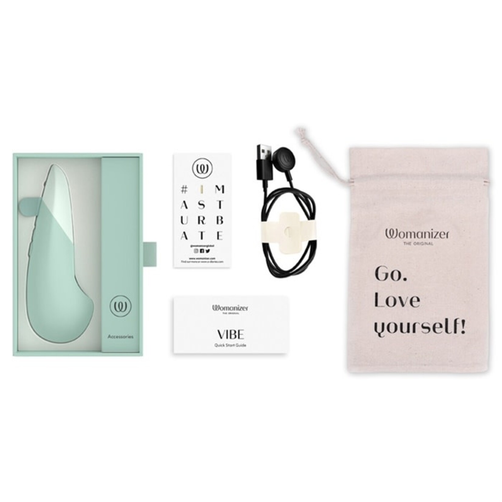 WOMANIZER WOMANIZER ULTRAWAVE LAY-ON VIBE IN SAGE