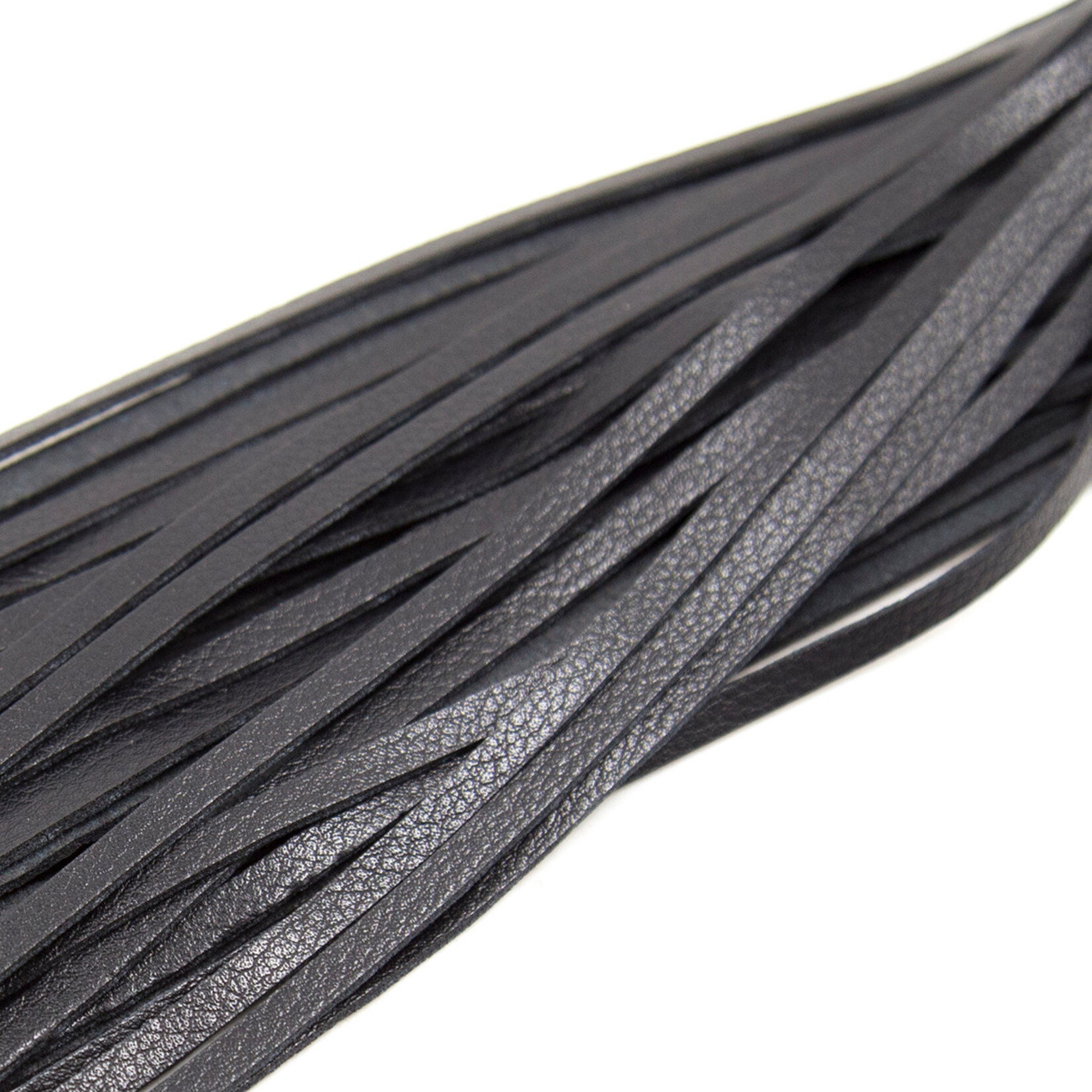 FETISH BOUTIQUE DELUX  EXTRA-LONG FLOGGER BLACK