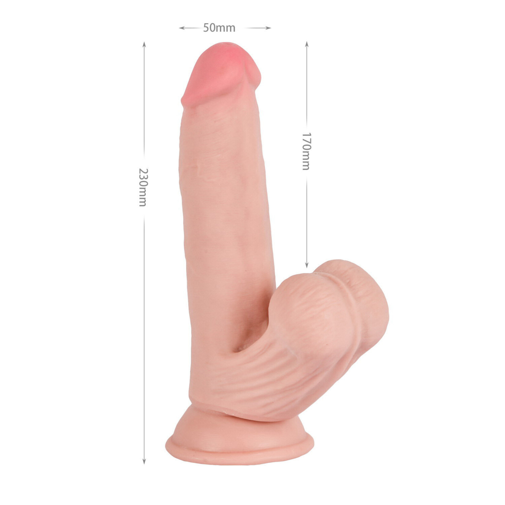 9" KNIGHT COCK 3D TRIPLE DENSITY DILDO