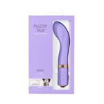 PILLOW TALK - SPECIAL EDITION SASSY - LUXURIOUS G-SPOT MASSAGER - RECHARGEABLE - PURPLE