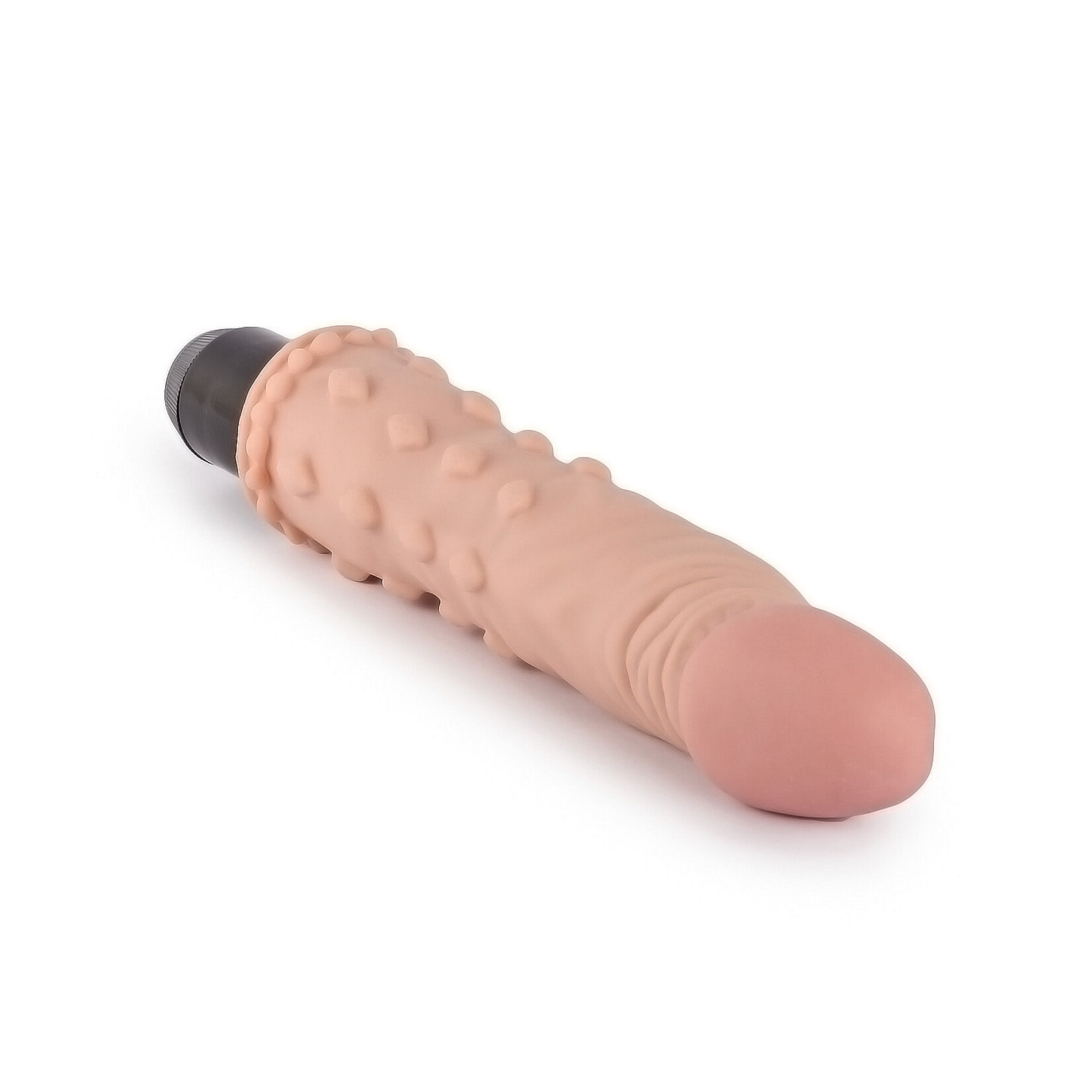 9.0" EXTREME SOFT REALISTIC DILDO VIBRATOR-BENDABLE&POSABLE