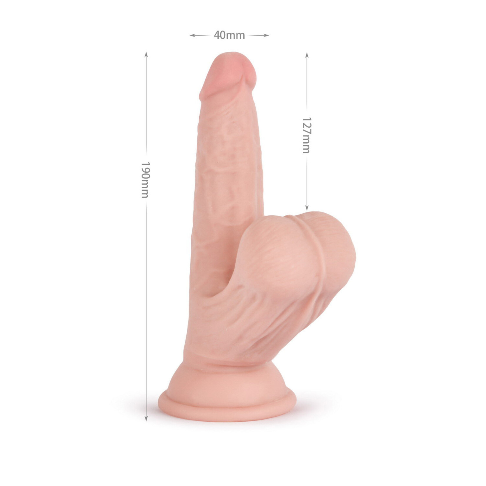 7.5" KNIGHT COCK 3D TRIPLE DENSITY DILDO