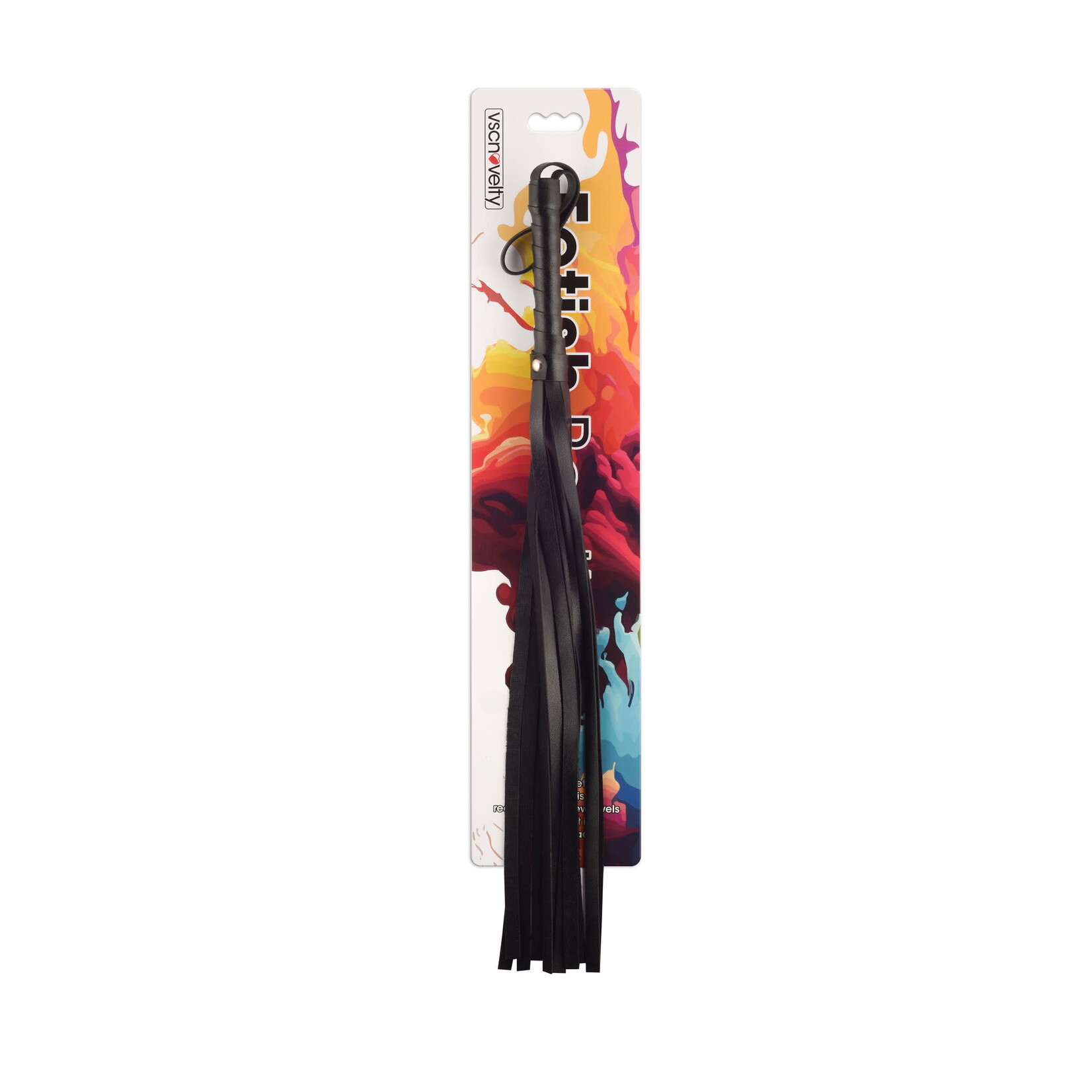 FETISH BOUTIQUE DELUXE FLOGGER BLACK