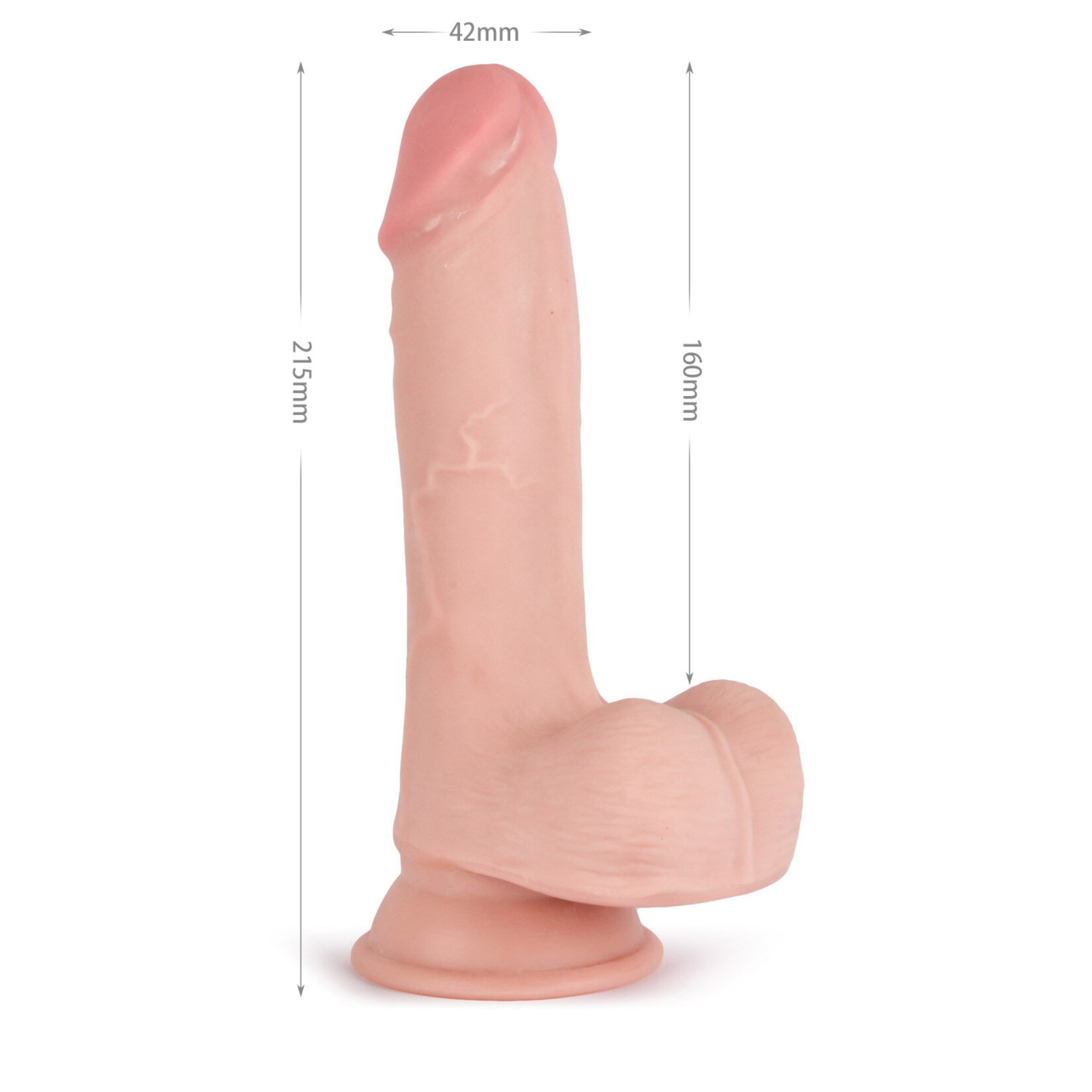 8.5" KNIGHT COCK 3D TRIPLE DENSITY DILDO