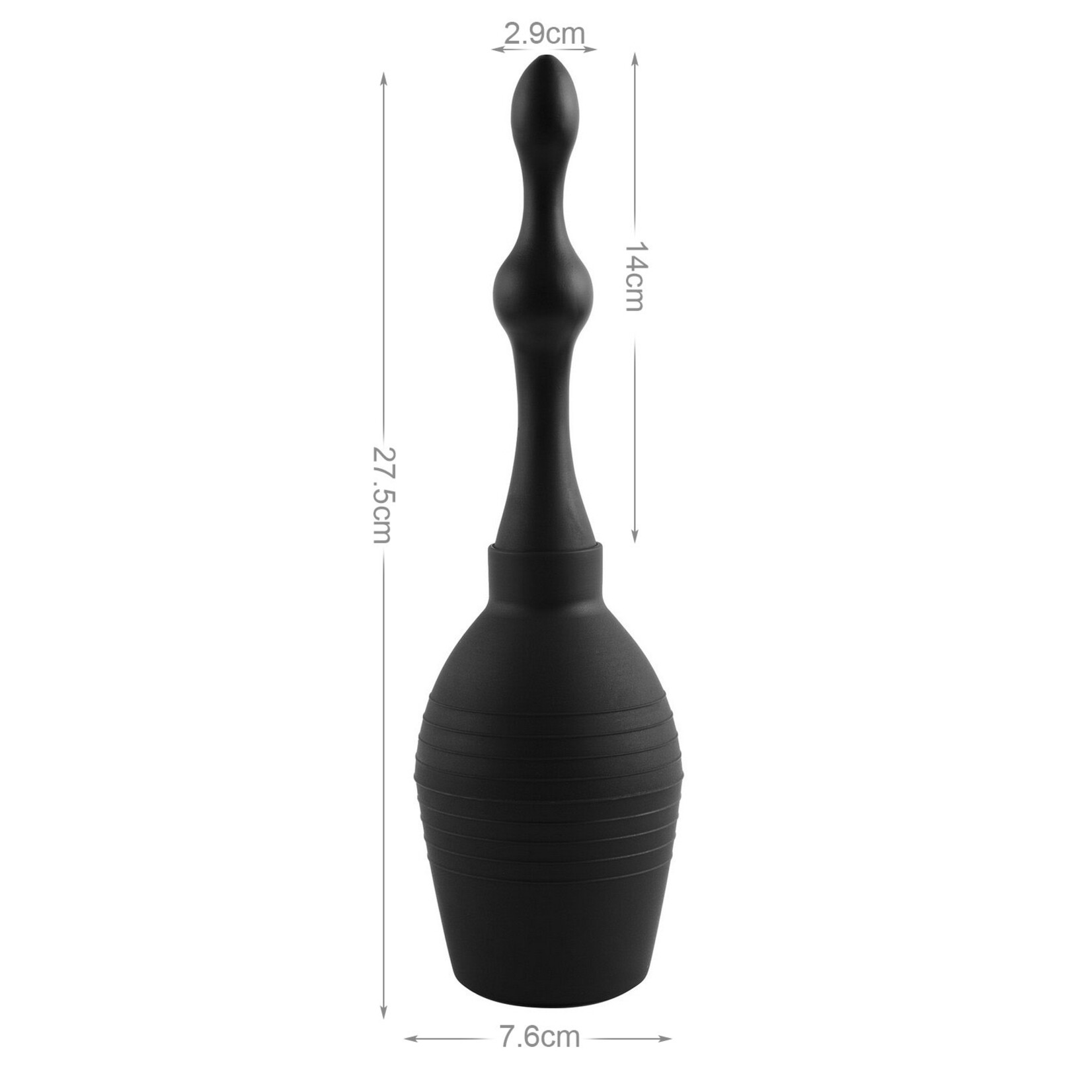 SQUEEZER-X SILICONE ANAL DOUCHE 310ML